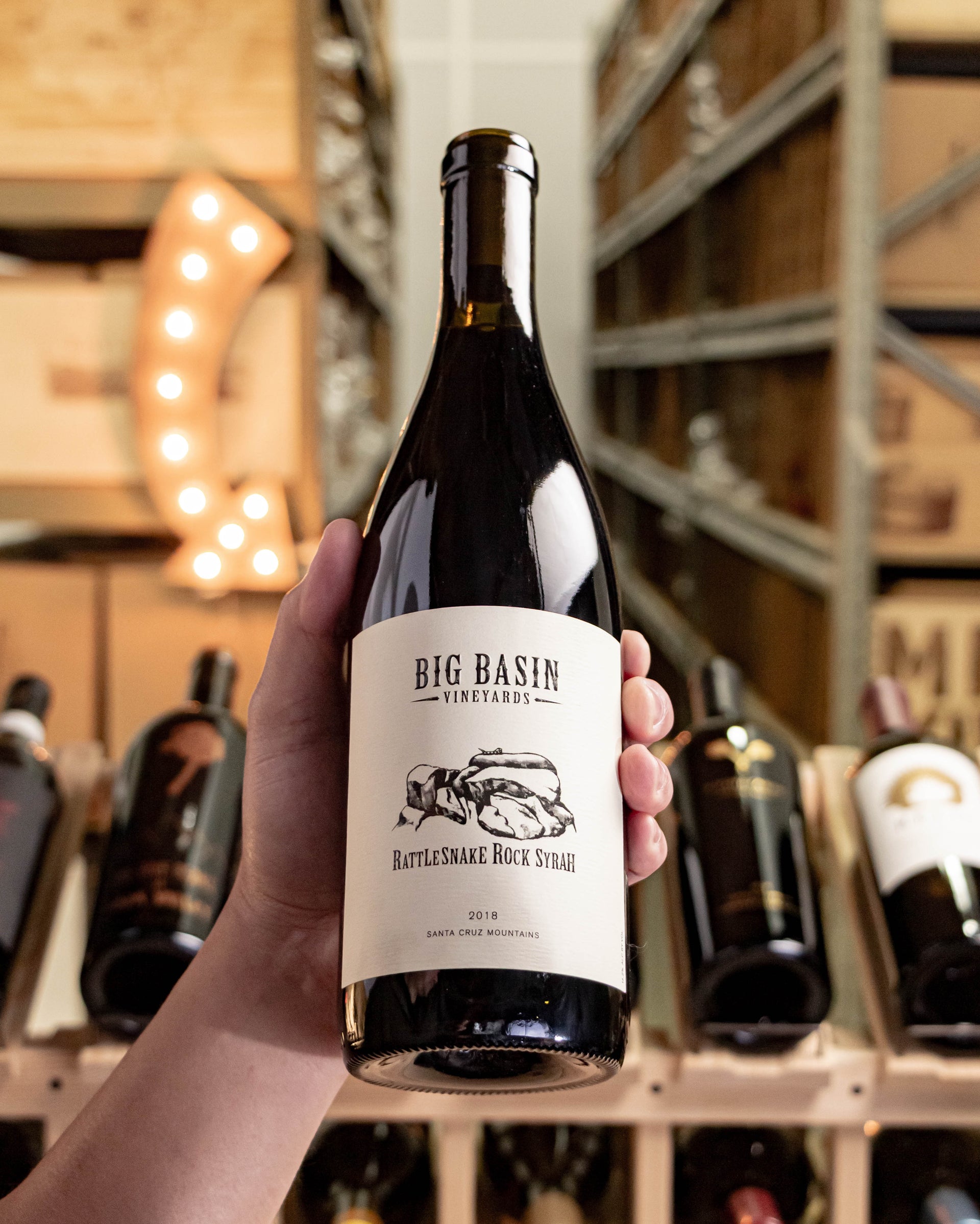 Big Basin Vineyards Syrah Estate Rattlesnake Rock Vineyard Santa Cruz Mountains 2018