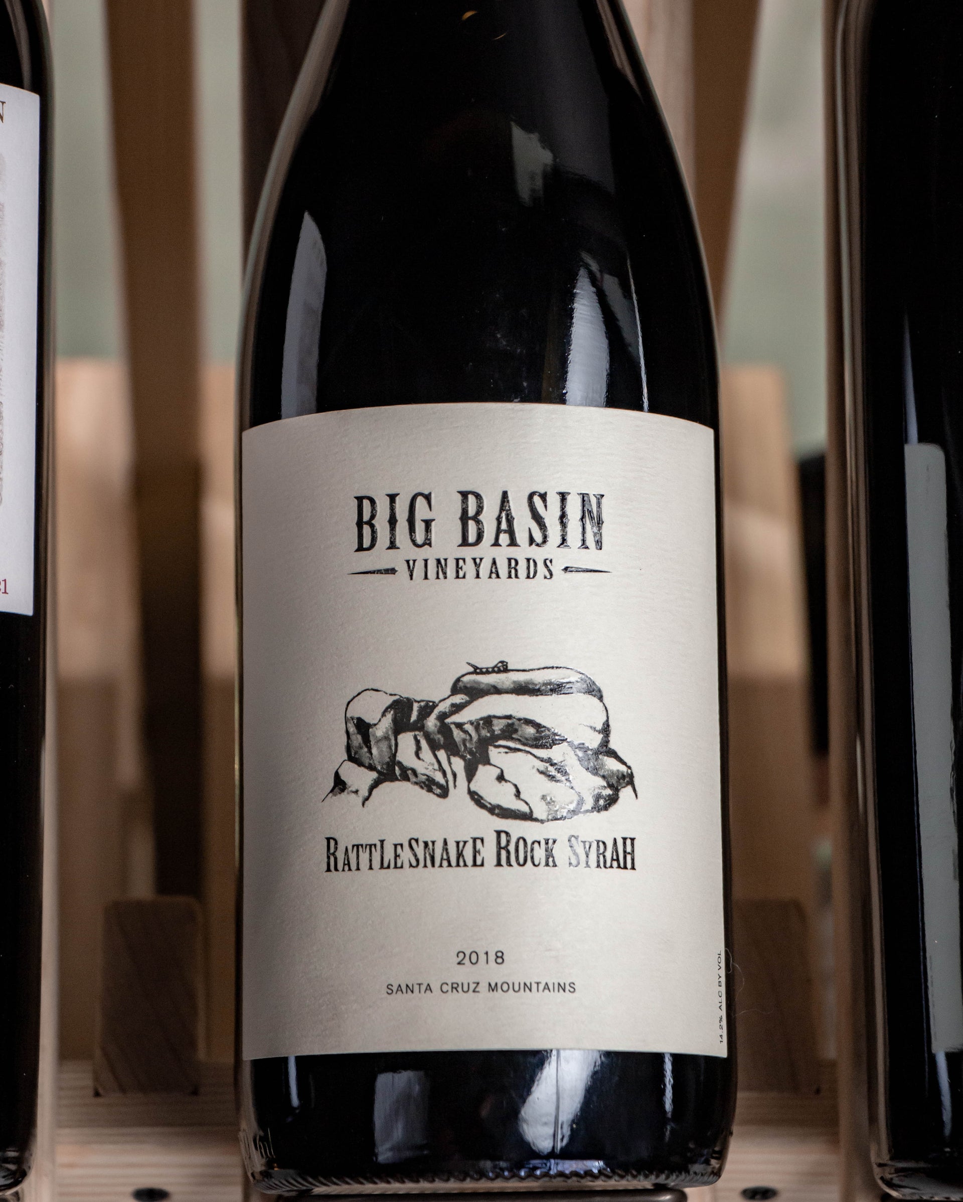 Big Basin Vineyards Syrah Estate Rattlesnake Rock Vineyard Santa Cruz Mountains 2018