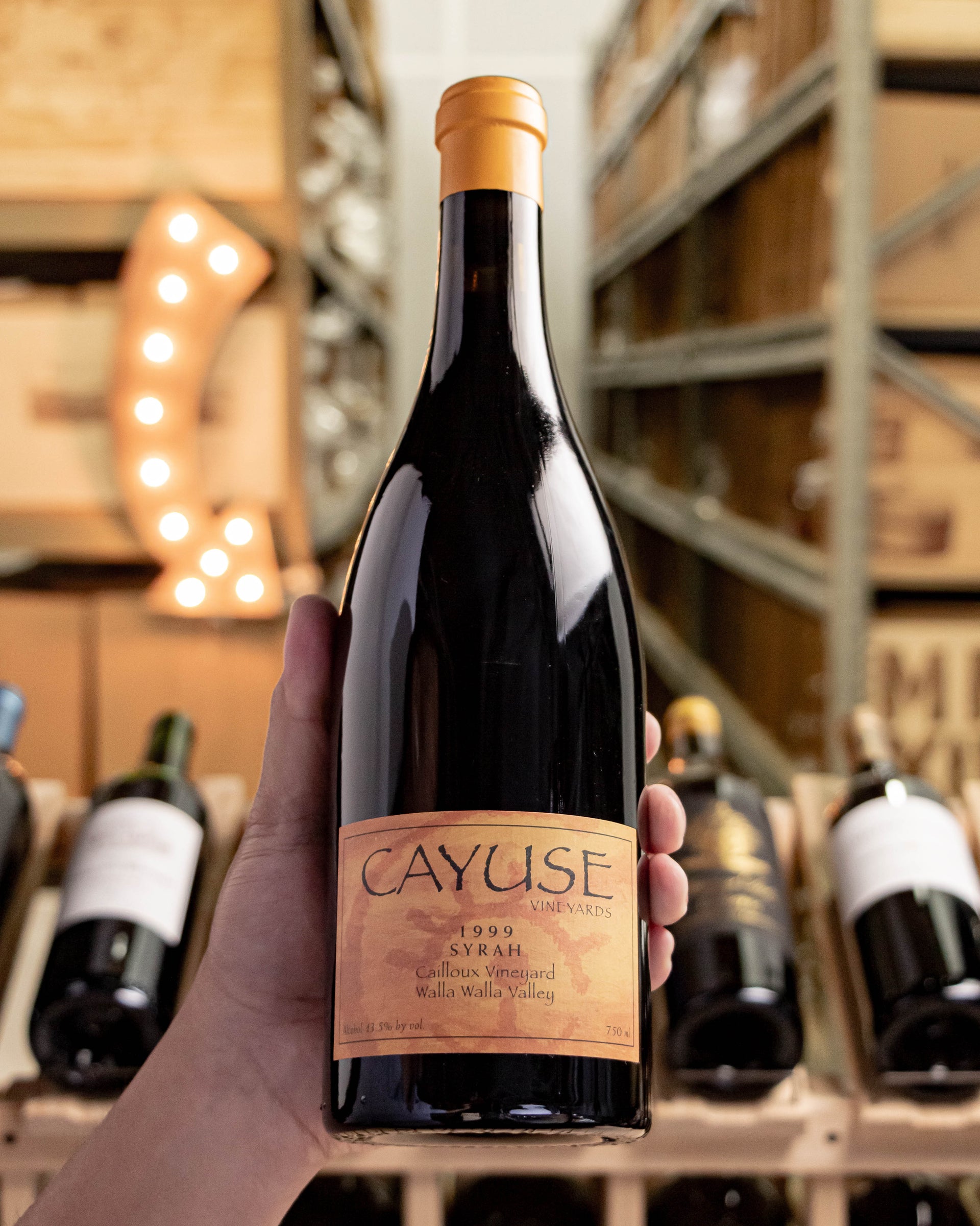 Cayuse Vineyards Syrah Cailloux Vineyard Walla Walla Valley 1999