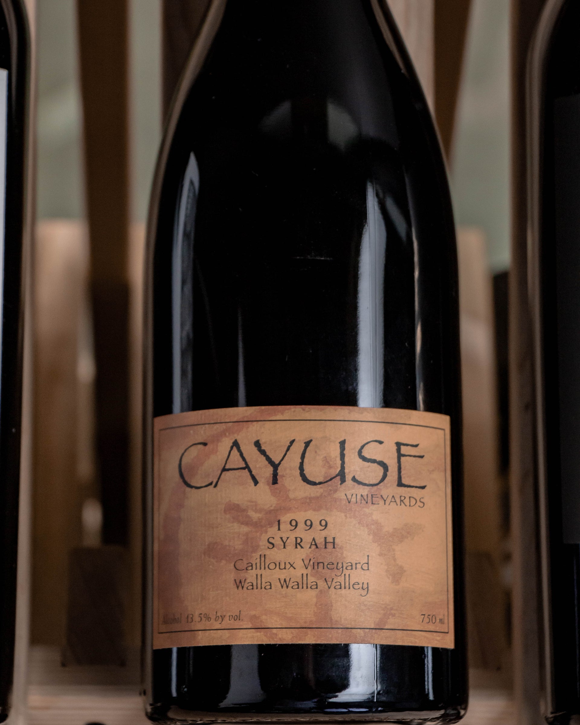 Cayuse Vineyards Syrah Cailloux Vineyard Walla Walla Valley 1999