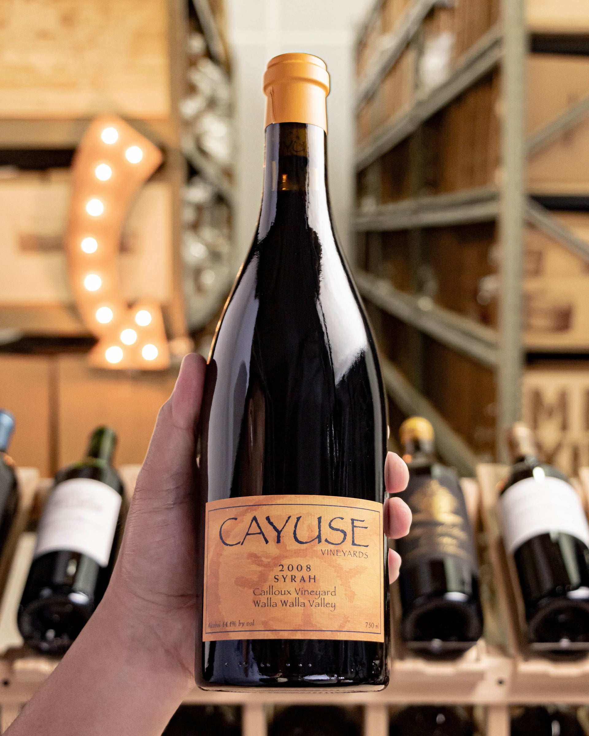 Cayuse Vineyards Syrah Cailloux Vineyard Walla Walla Valley 2008