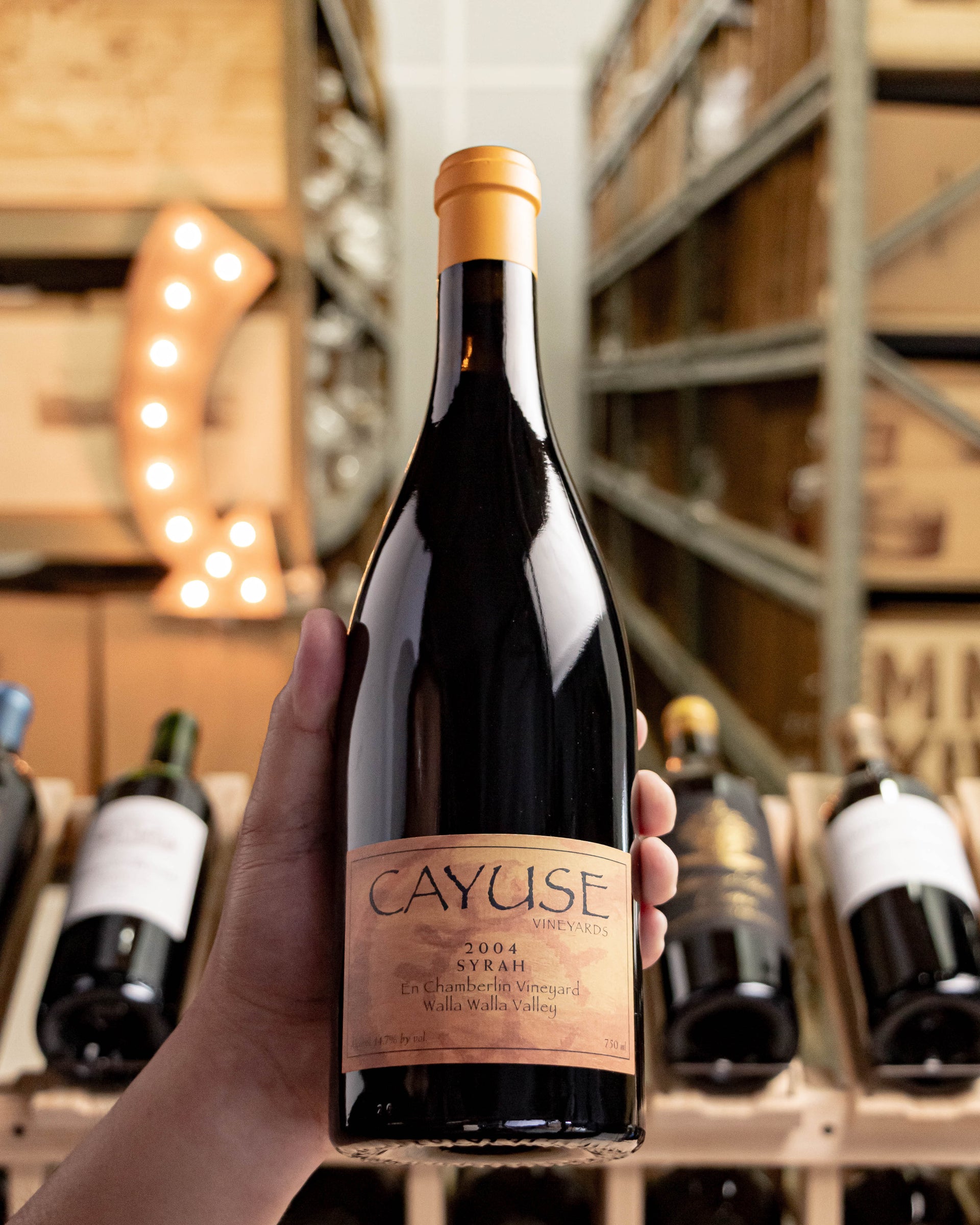 Cayuse Vineyards Syrah En Chamberlin Vineyard Walla Walla Valley 2004