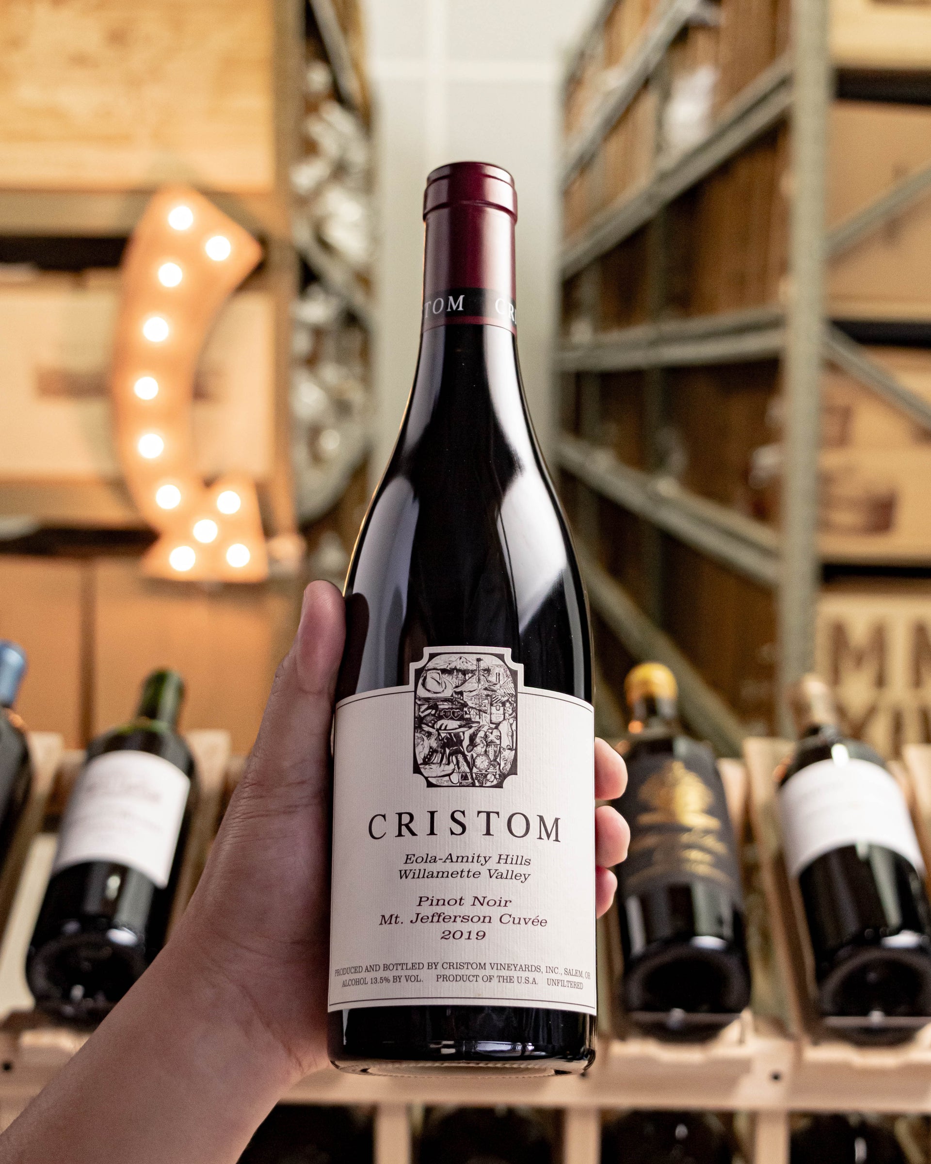 Cristom Pinot Noir Mt. Jefferson Cuvée Eola-Amity Hills 2019