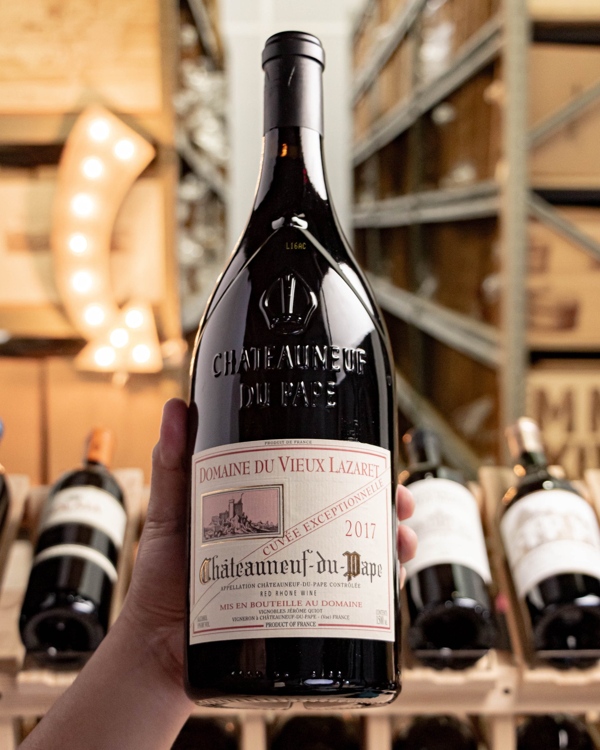 Domaine du Vieux Lazaret Cuvée Exceptionnelle Châteauneuf-du-Pape 2017 (Magnum 1.5L)