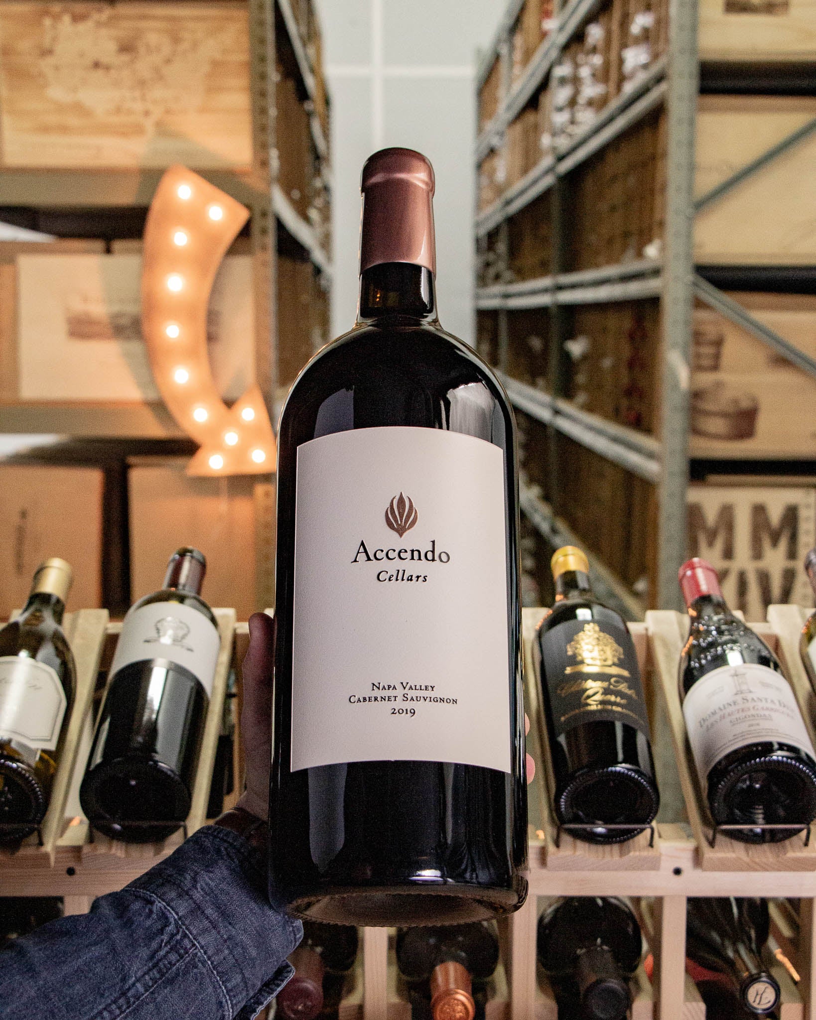 Accendo Cellars Cabernet Sauvignon Napa Valley 2019 (Etched) (3L)