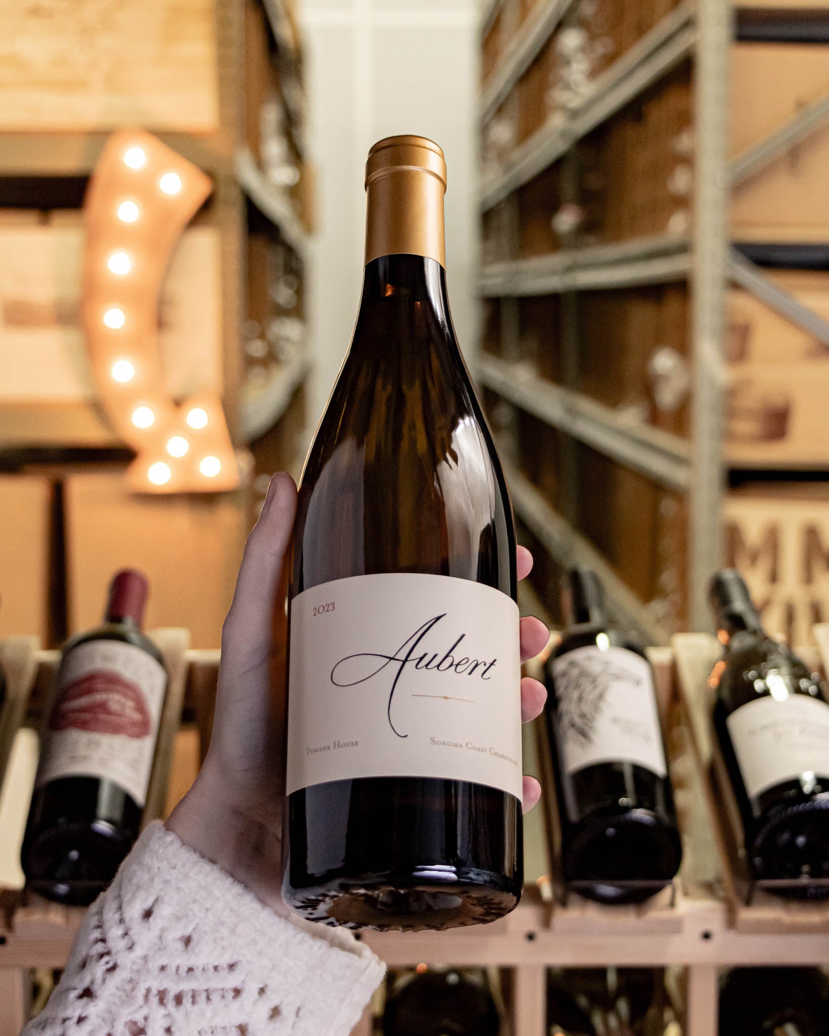 Aubert Chardonnay Powder House Estate Vineyard Sonoma Coast 2023