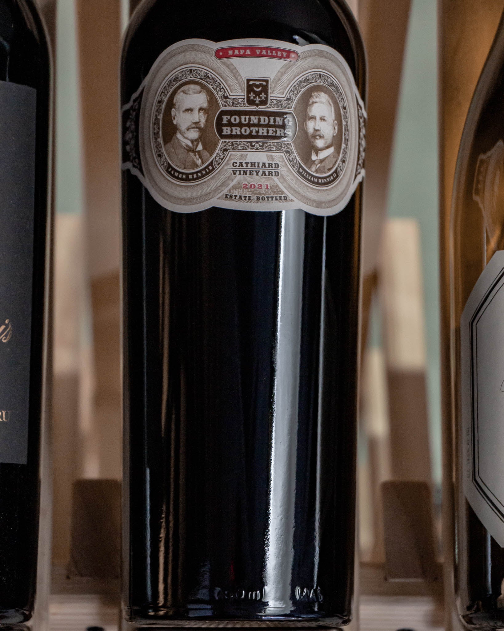 Cathiard Vineyard Red Wine Founding Brothers Napa Valley 2021