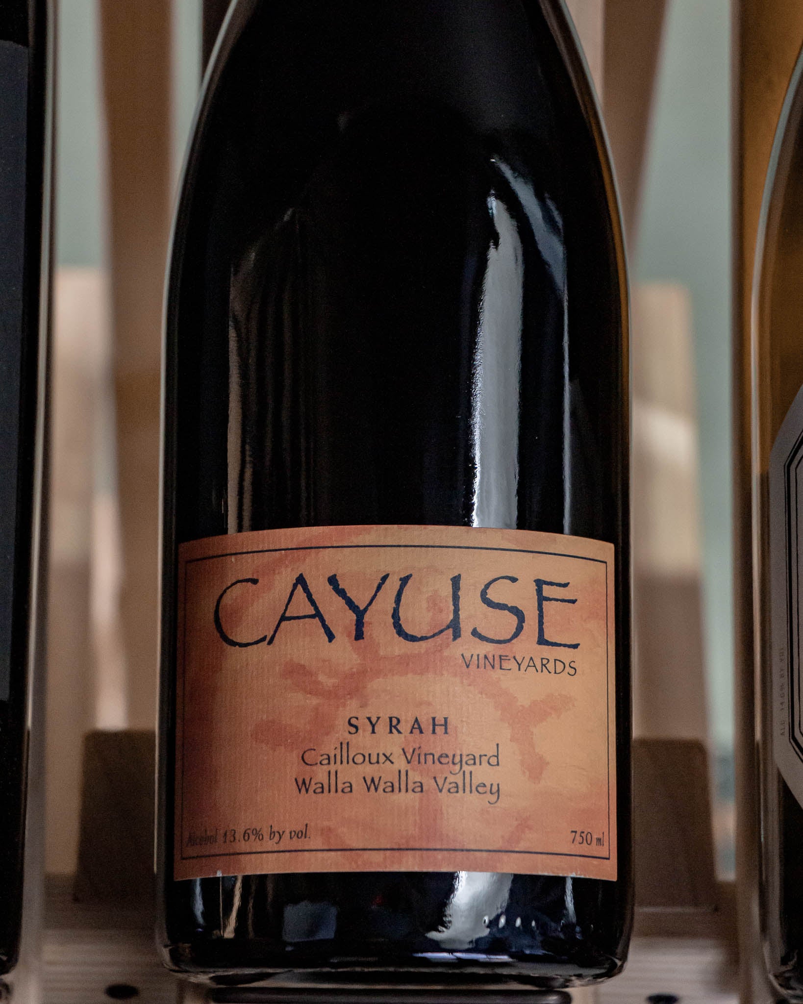 Cayuse Vineyards Syrah Cailloux Vineyard Walla Walla Valley 2003