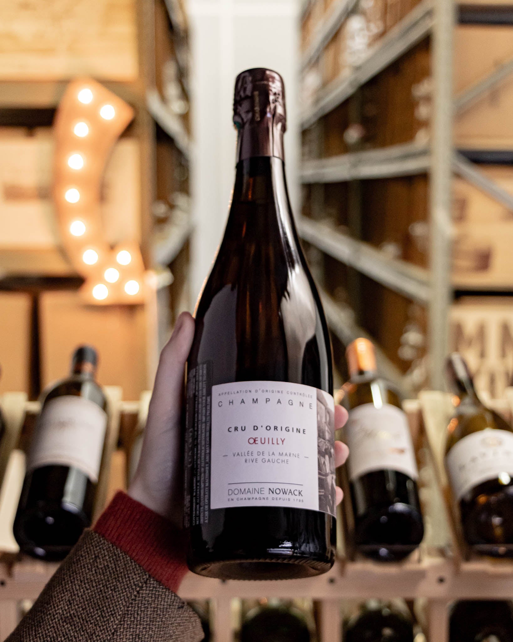 Champagne Domaine Nowack Oeuilly Cru d'Orgine Extra Brut Premier Cru 2017 (Disg. March 2023)