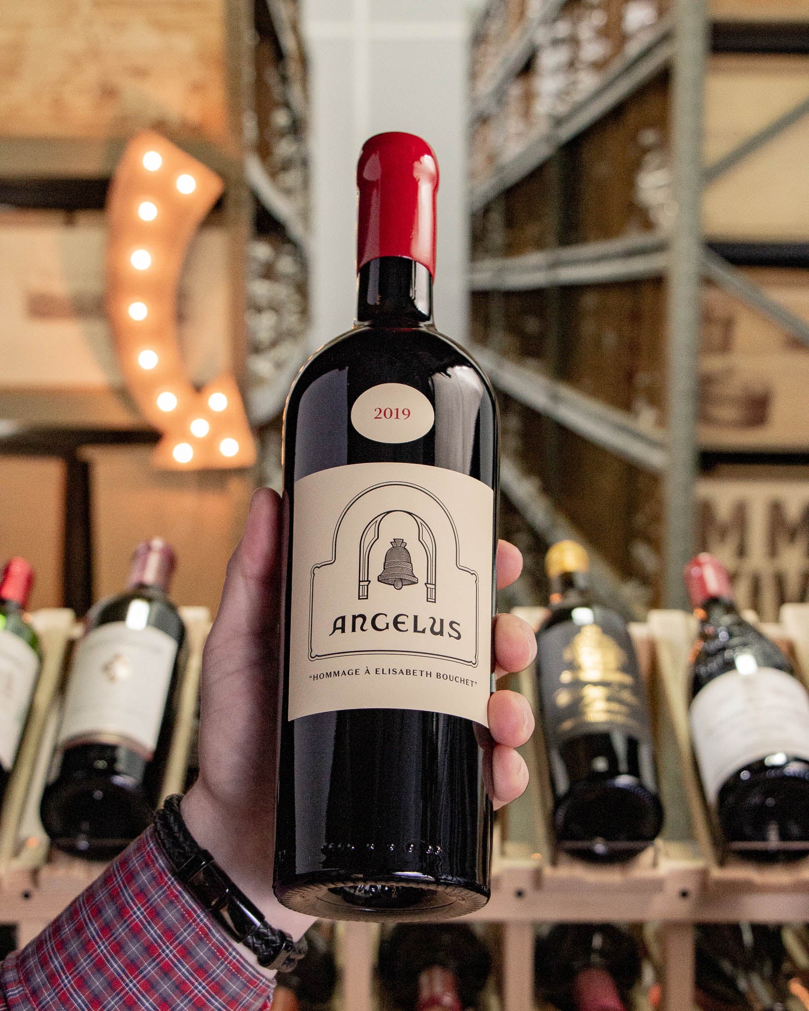 Chateau Angelus Hommage a Elisabeth Bouchet Saint Emilion Grand Cru Classe 2019