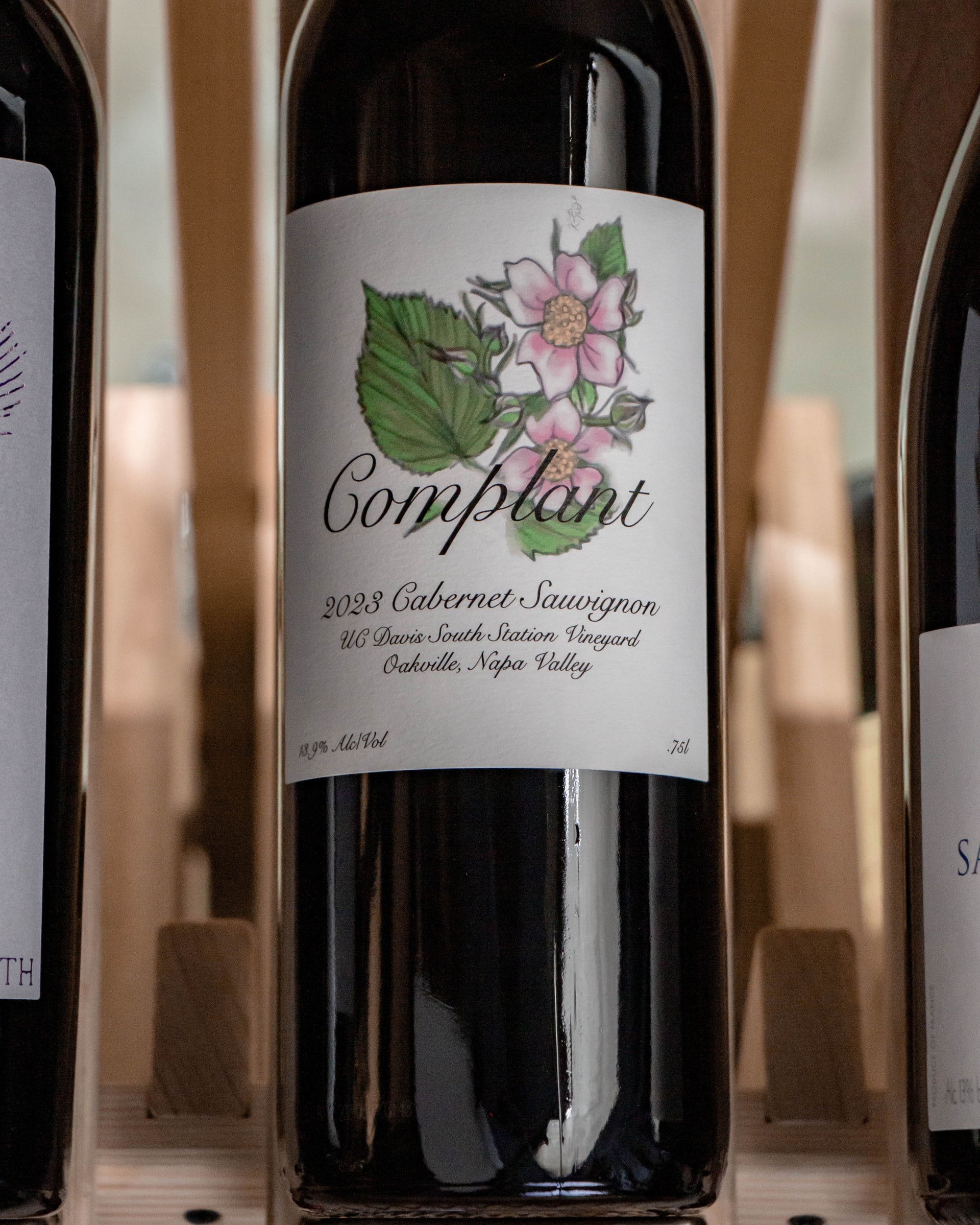 Complant Cabernet Sauvignon UC Davis South Station Vineyard Oakville Napa Valley 2023