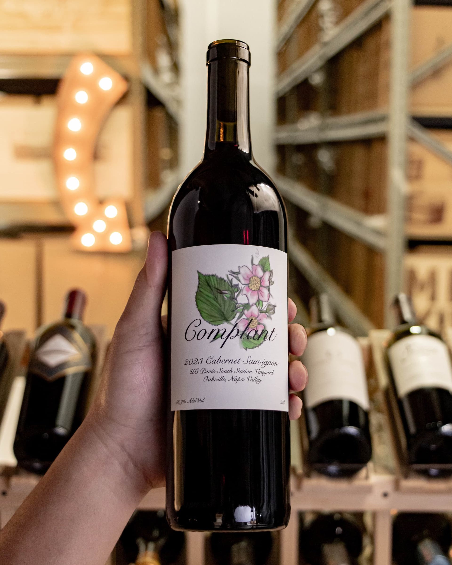 Complant Cabernet Sauvignon UC Davis South Station Vineyard Oakville Napa Valley 2023