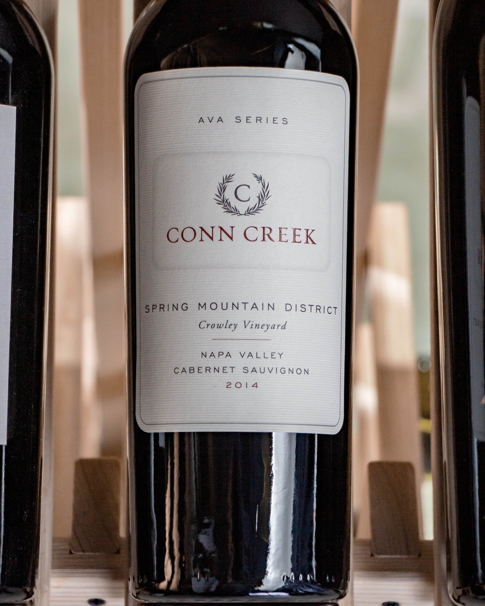 Conn Creek Cabernet Sauvignon AVA Series Crowley Vineyard Spring Mountain Napa Valley 2014