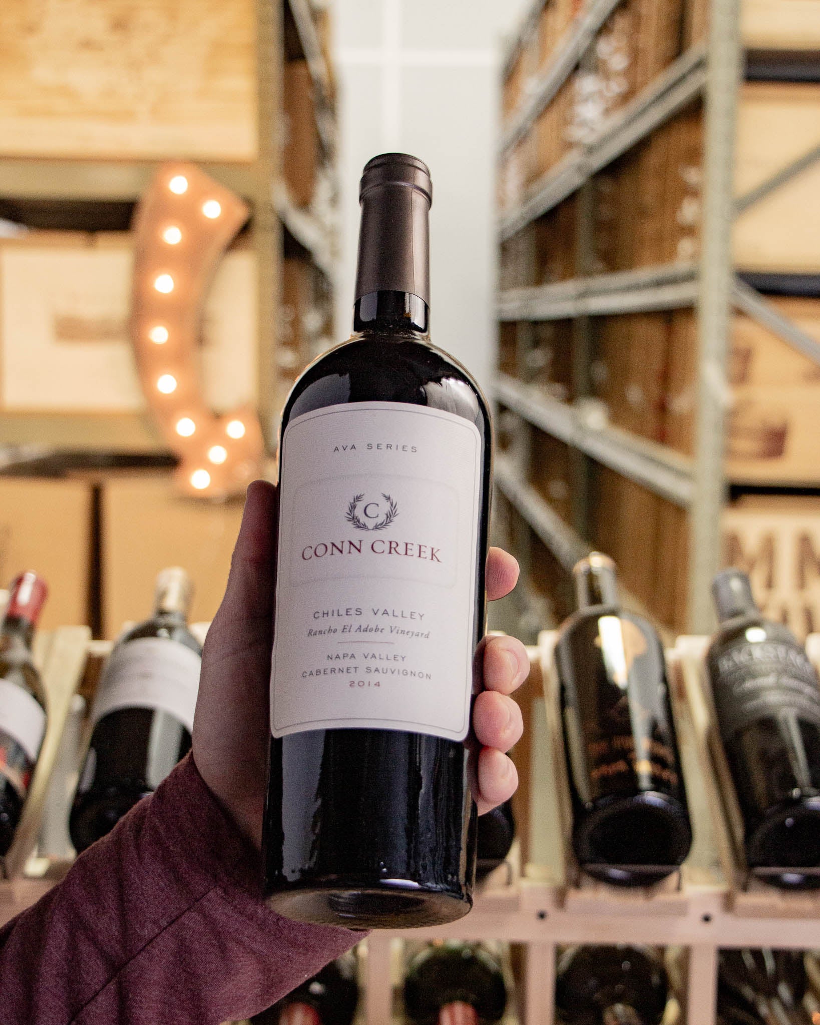 Conn Creek Cabernet Sauvignon AVA Series Rancho El Adobe Vineyard Chiles Valley Napa Valley 2014