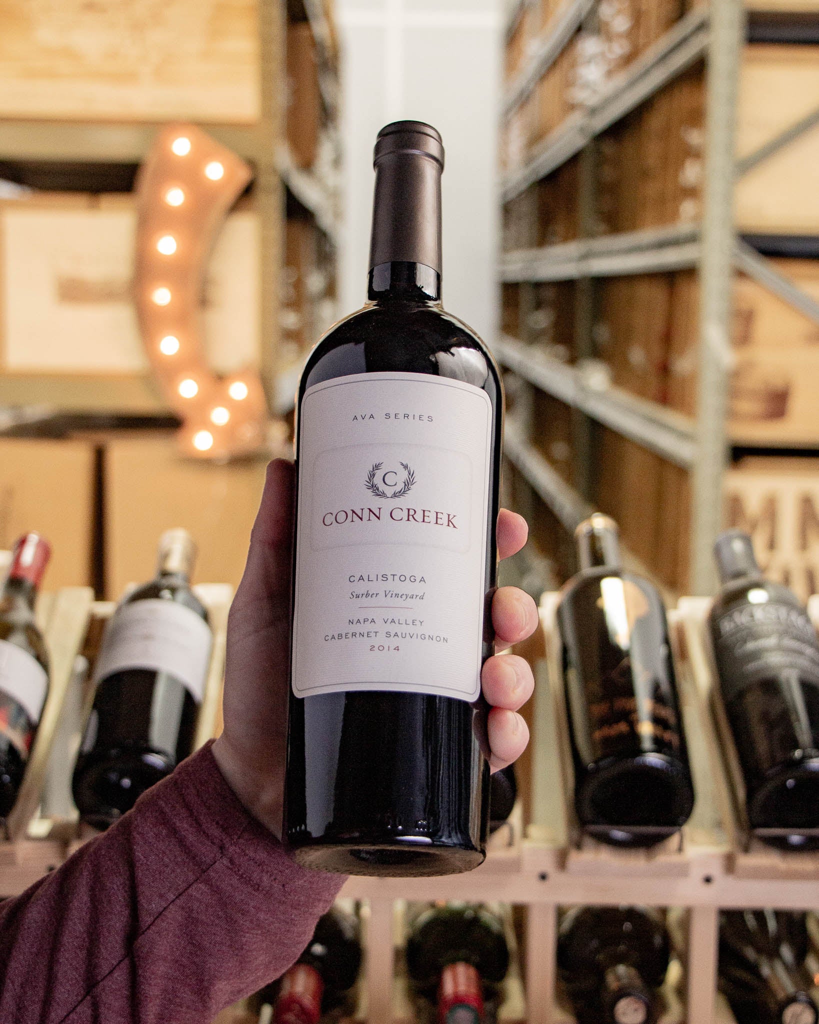 Conn Creek Cabernet Sauvignon AVA Series Surber Vineyard Calistoga Napa Valley 2014