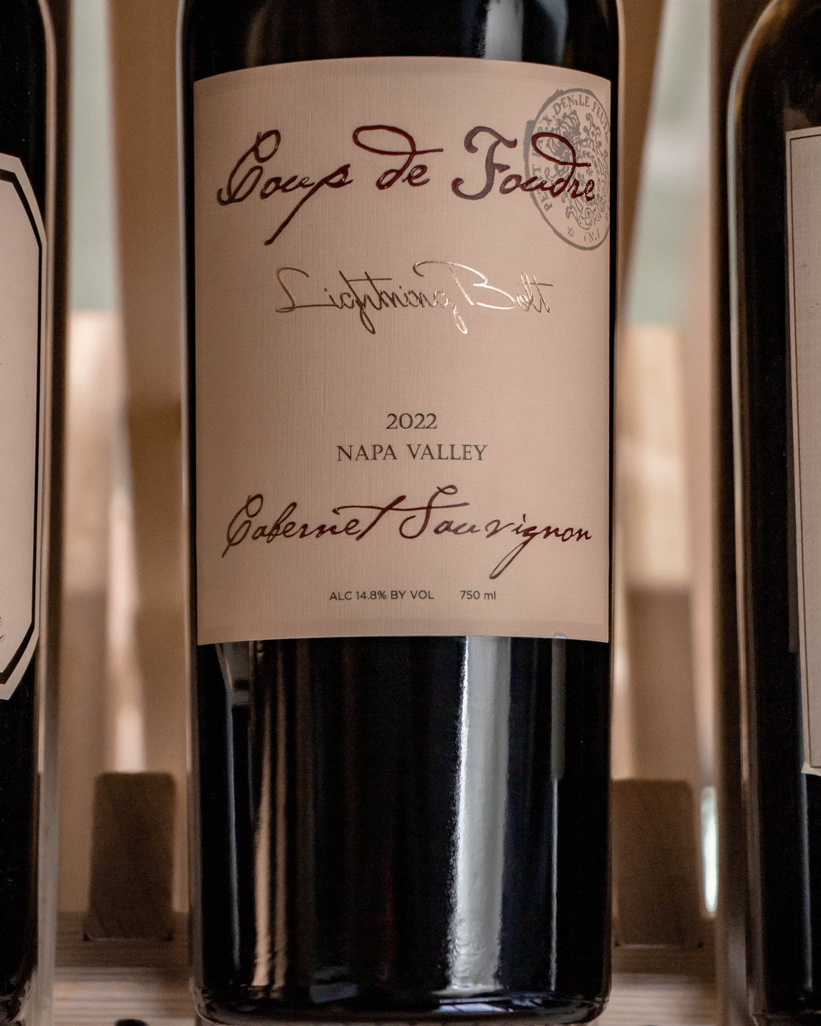 Coup de Foudre Cabernet Sauvignon Lightning Bolt Napa Valley 2022