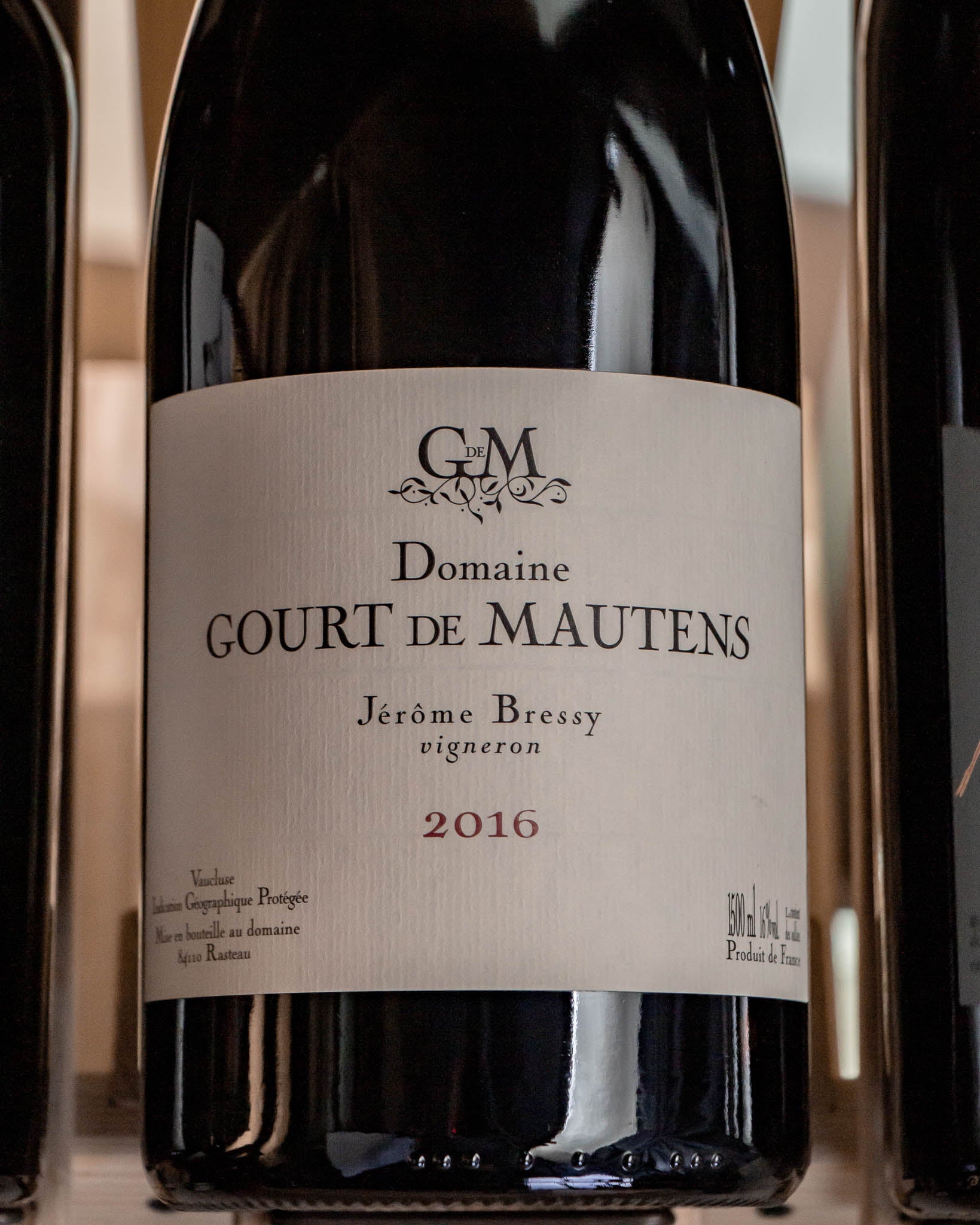 Domaine Gourt de Mautens by Jérôme Bressy Vaucluse Blanc 2016 (Magnum 1.5L)