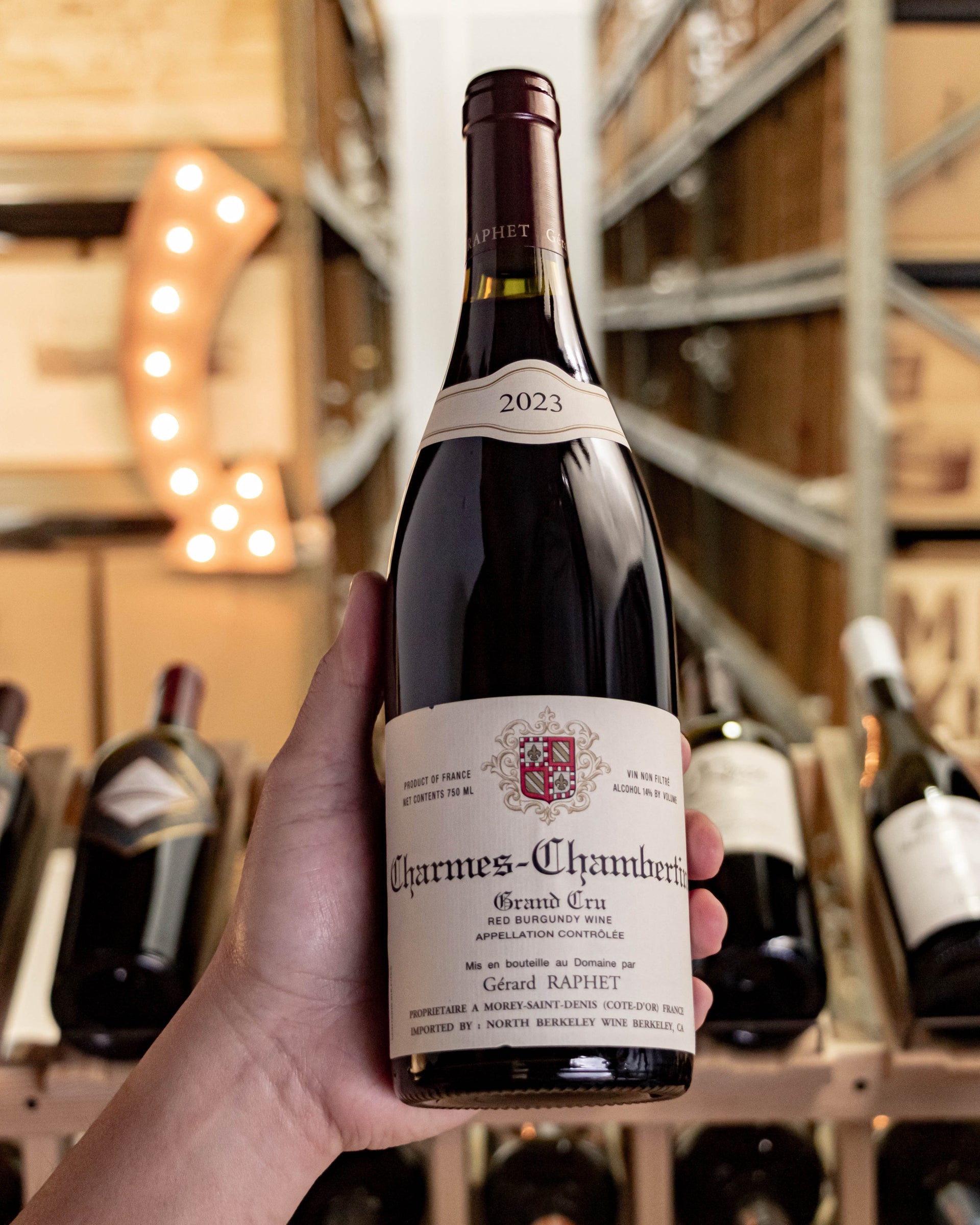 Domaine Gérard Raphet Charmes Chambertin Grand Cru 2023