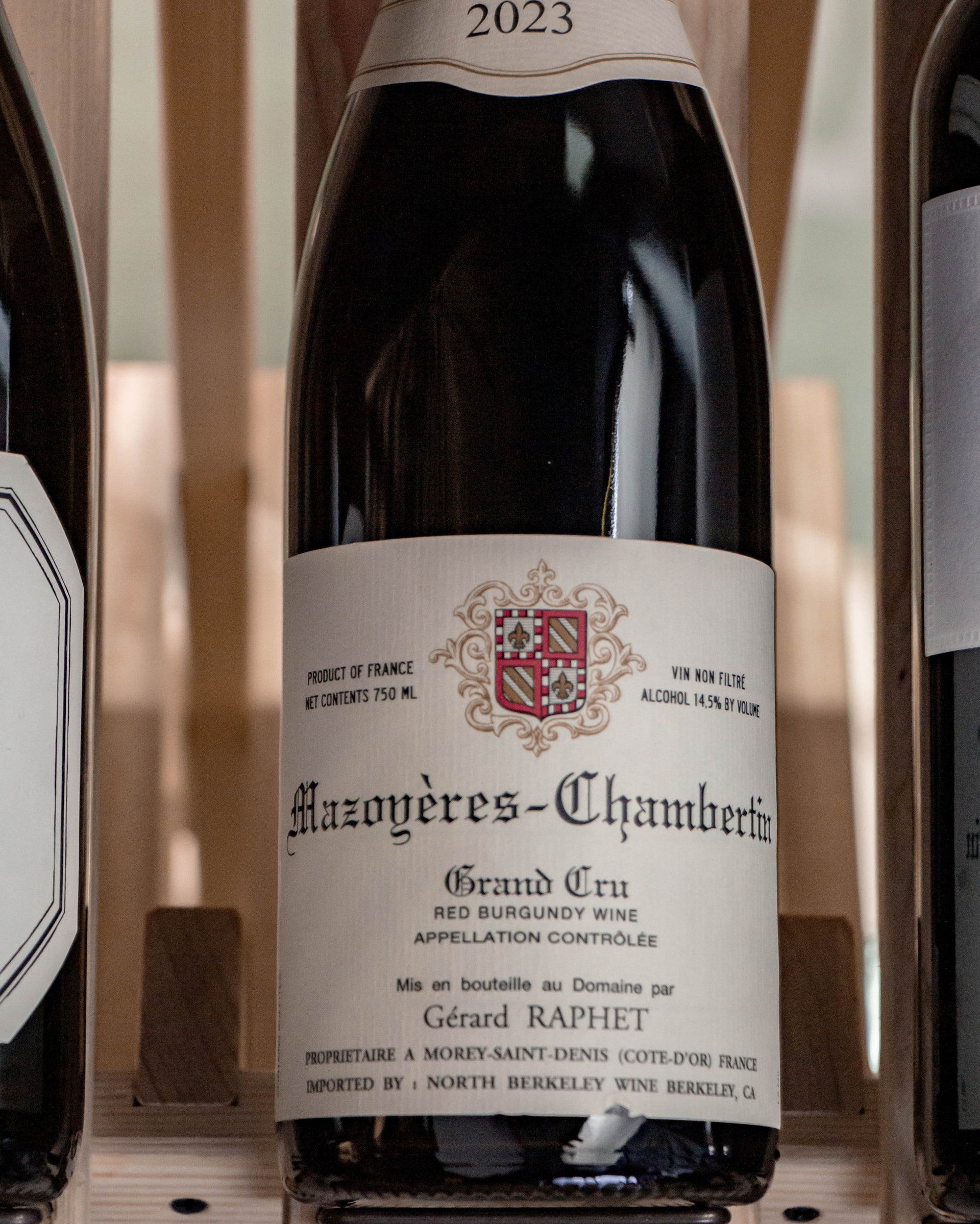 Domaine Gérard Raphet Mazoyères Chambertin Grand Cru 2023