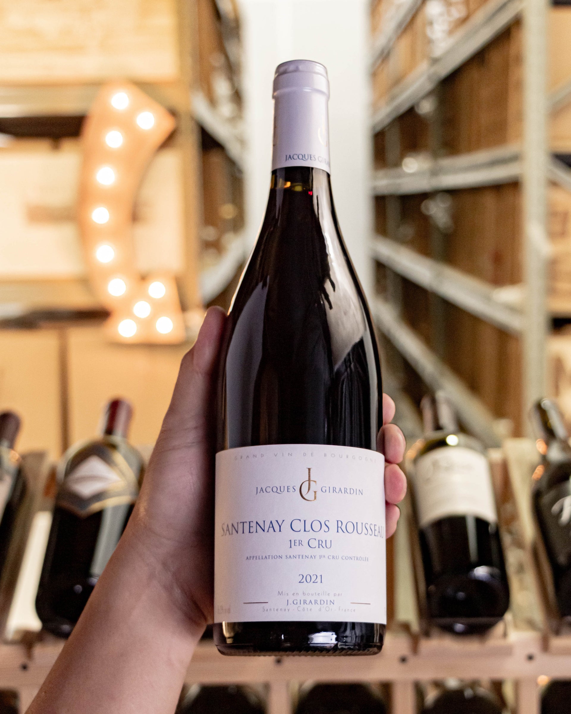 Domaine Jacques Girardin Santenay Premier Cru Clos Rousseau 2021