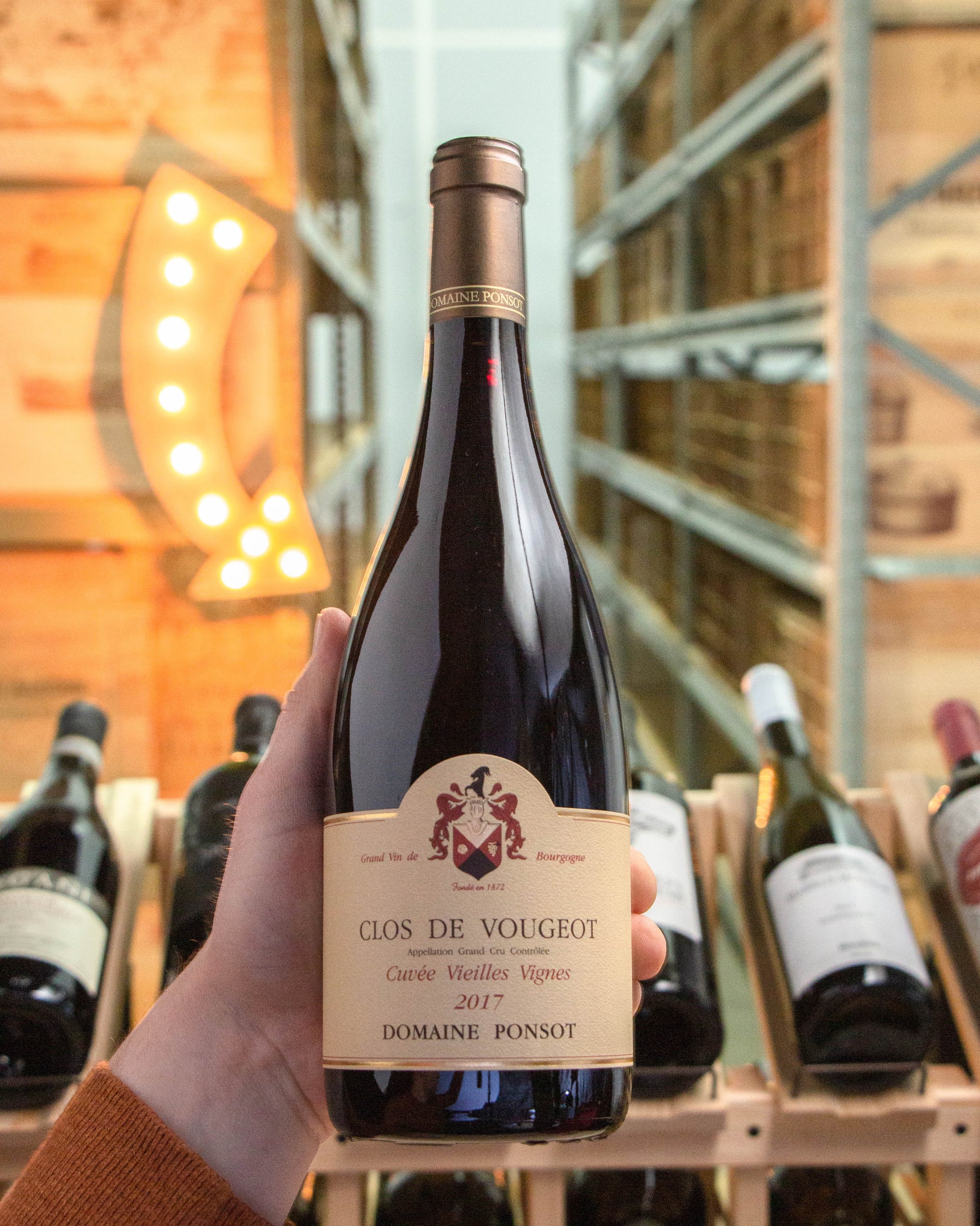 Domaine Ponsot Clos de Vougeot Cuvee Vieilles Vignes Grand Cru 2017