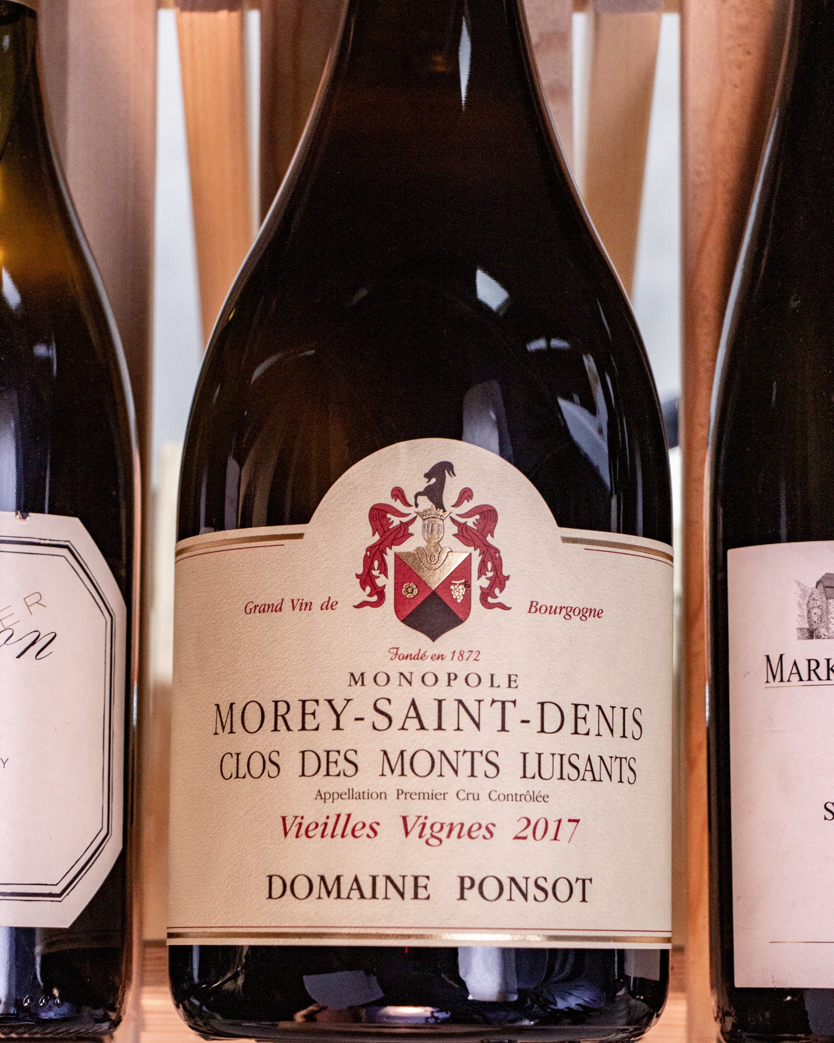 Domaine Ponsot Morey-Saint-Denis Clos des Monts Luisants Blanc VV Premier Cru 2017 (Magnum 1.5L)