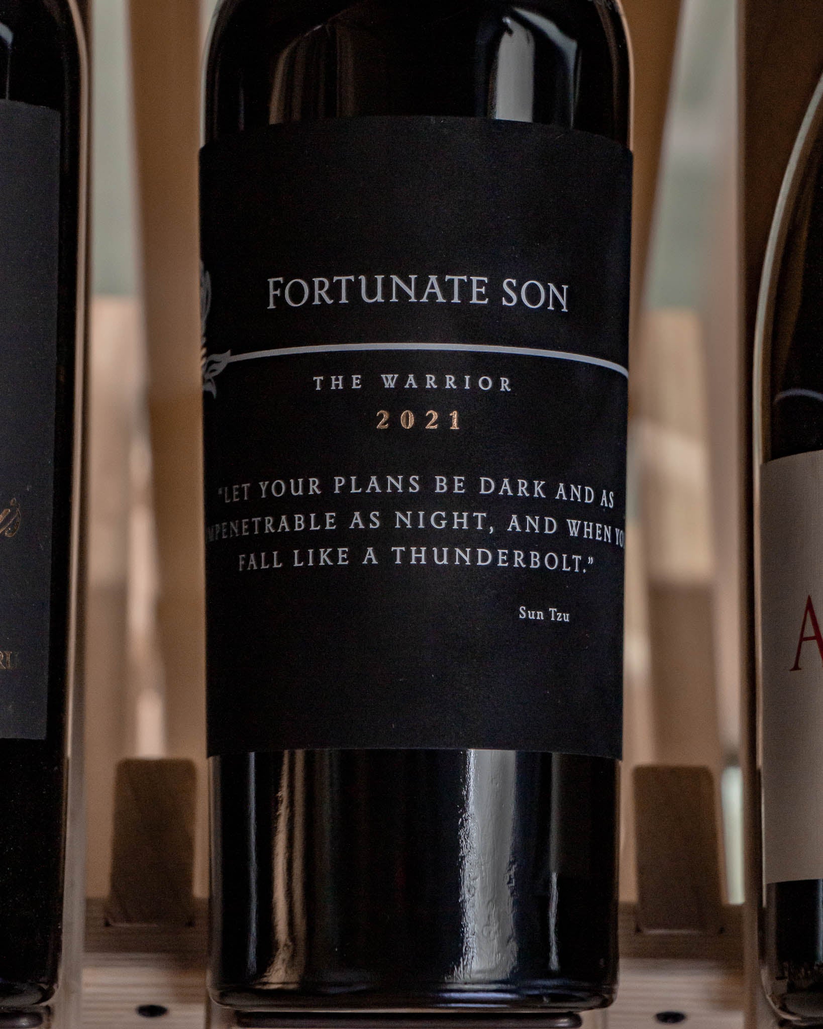Fortunate Son by Hundred Acre Cabernet Sauvignon The Warrior Napa 2021