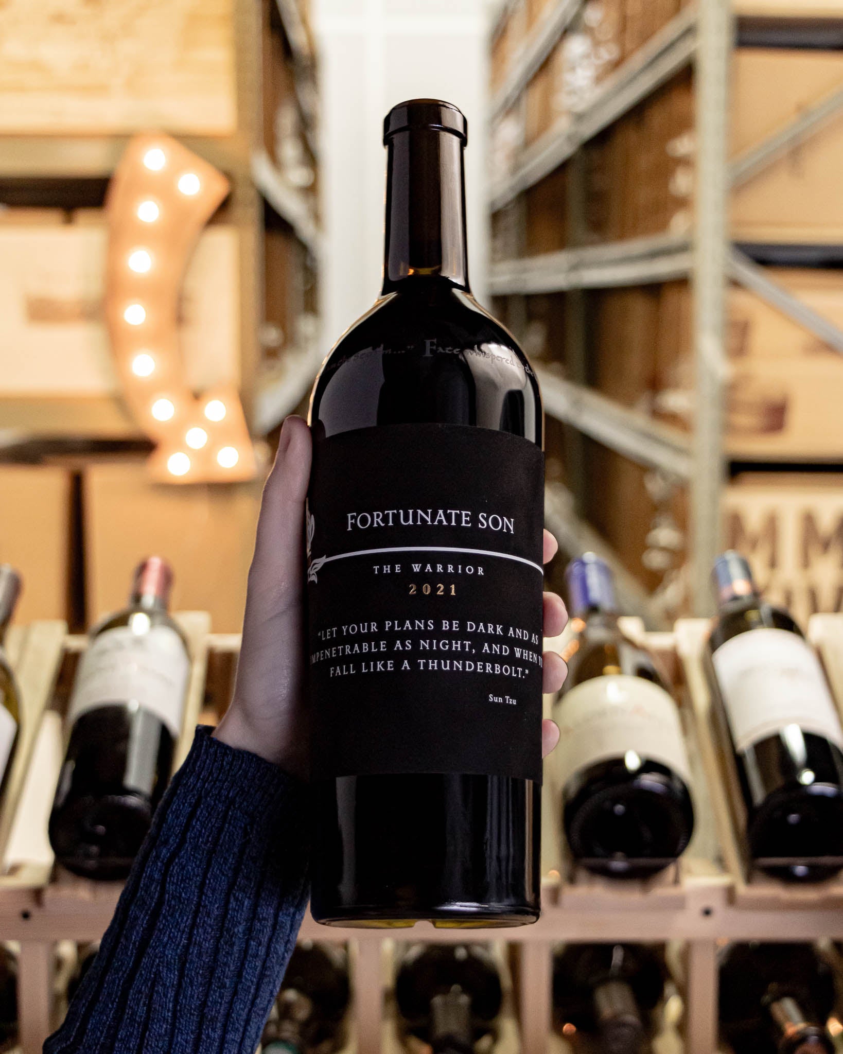 Fortunate Son by Hundred Acre Cabernet Sauvignon The Warrior Napa 2021