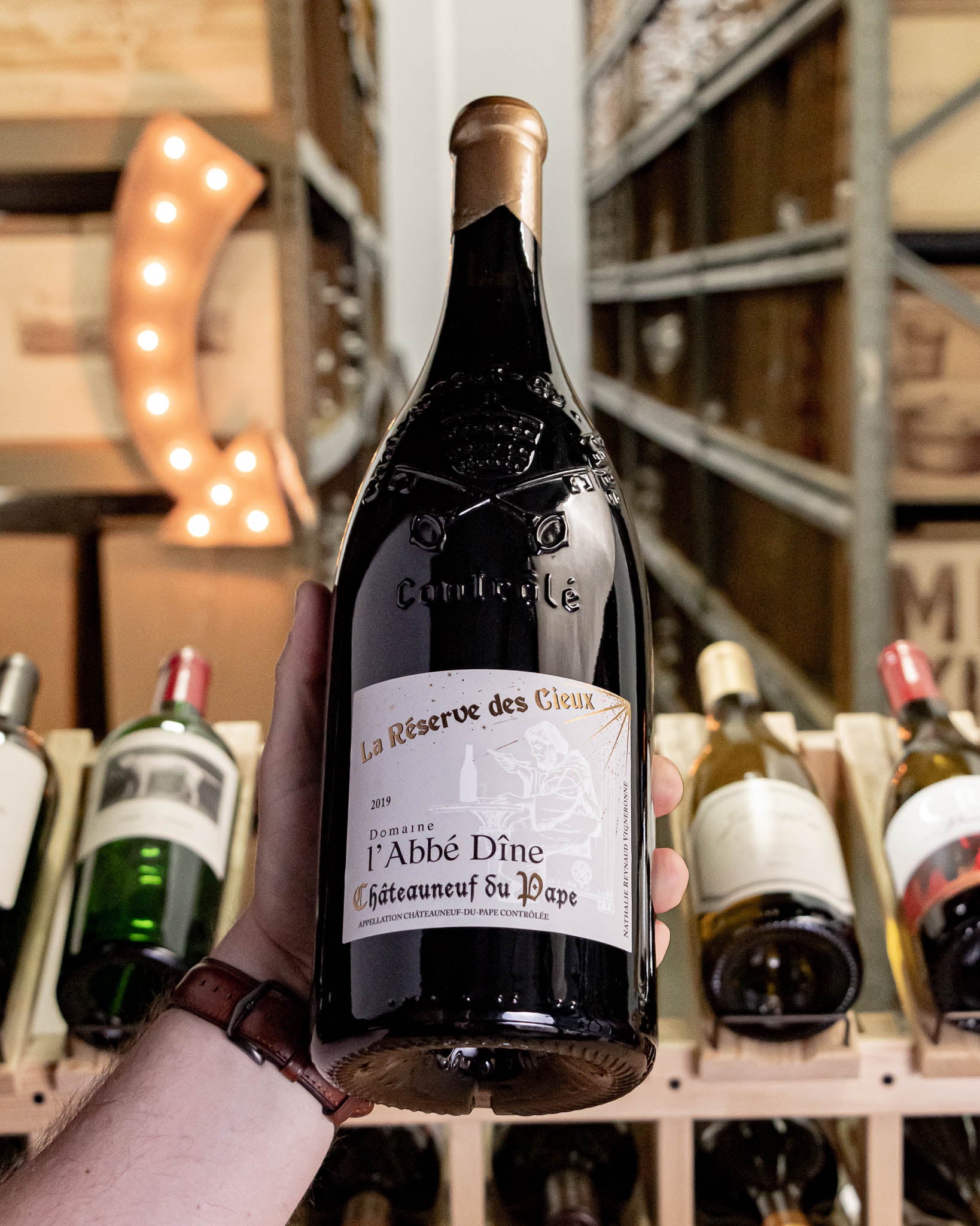 L'Abbe Dine Chateauneuf-du-Pape Les Reserve des Cieux 2019 (Magnum 1.5L)