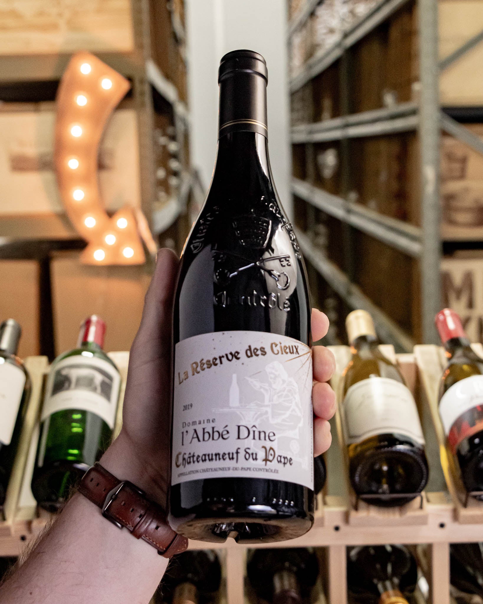 L'Abbe Dine Chateauneuf-du-Pape Les Reserve des Cieux 2019