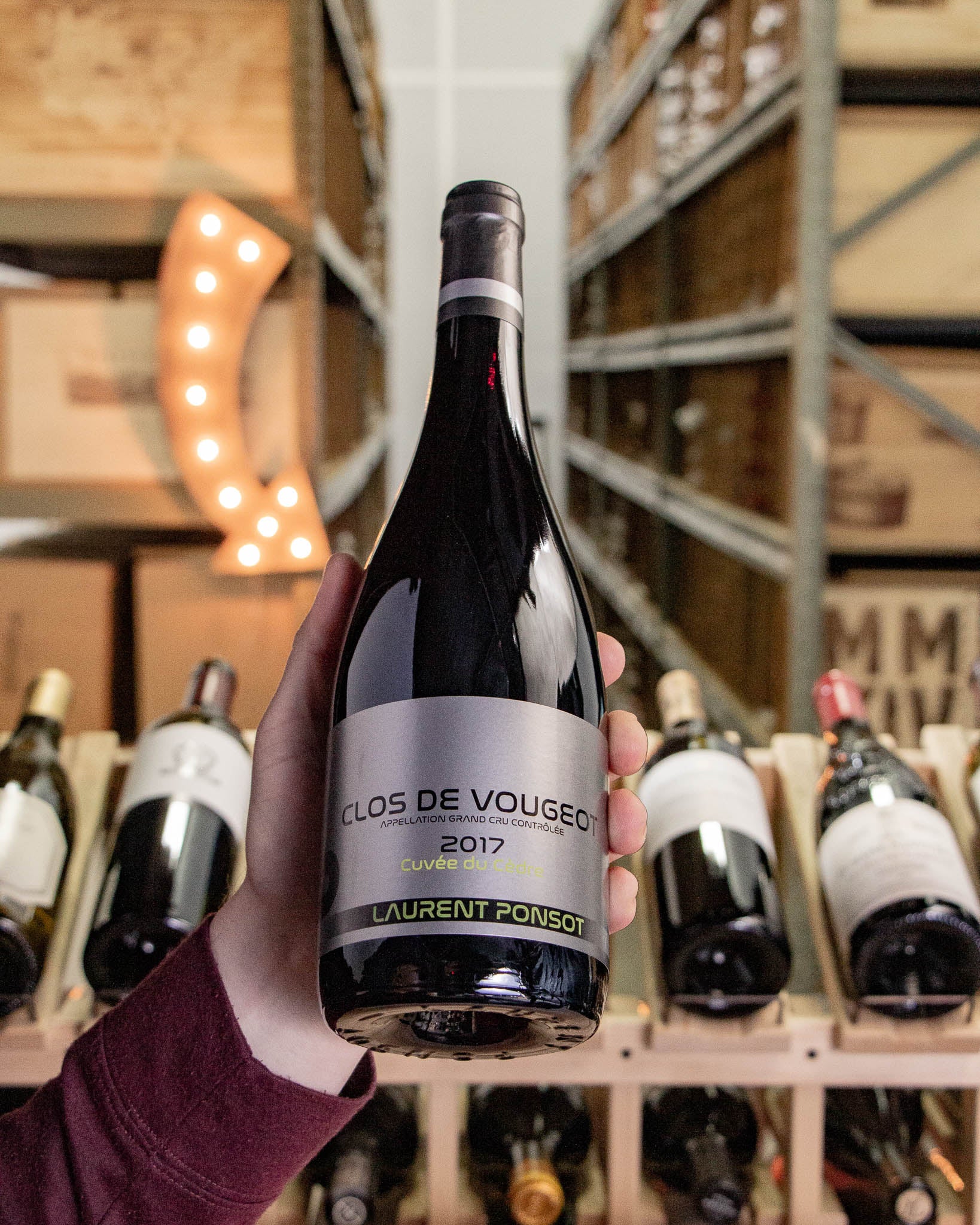 Laurent Ponsot Cuvee du Cedre Clos de Vougeot Grand Cru 2017