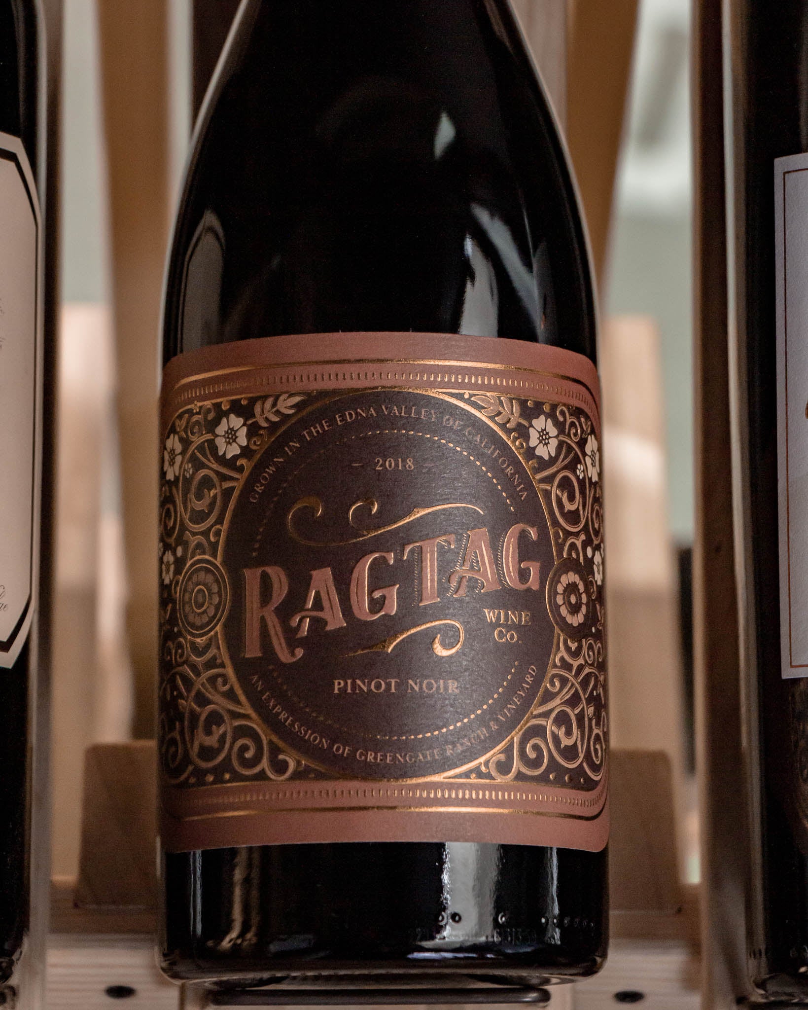 Ragtag Wine Co. Pinot Noir Greengate Ranch & Vineyard Edna Valley 2018