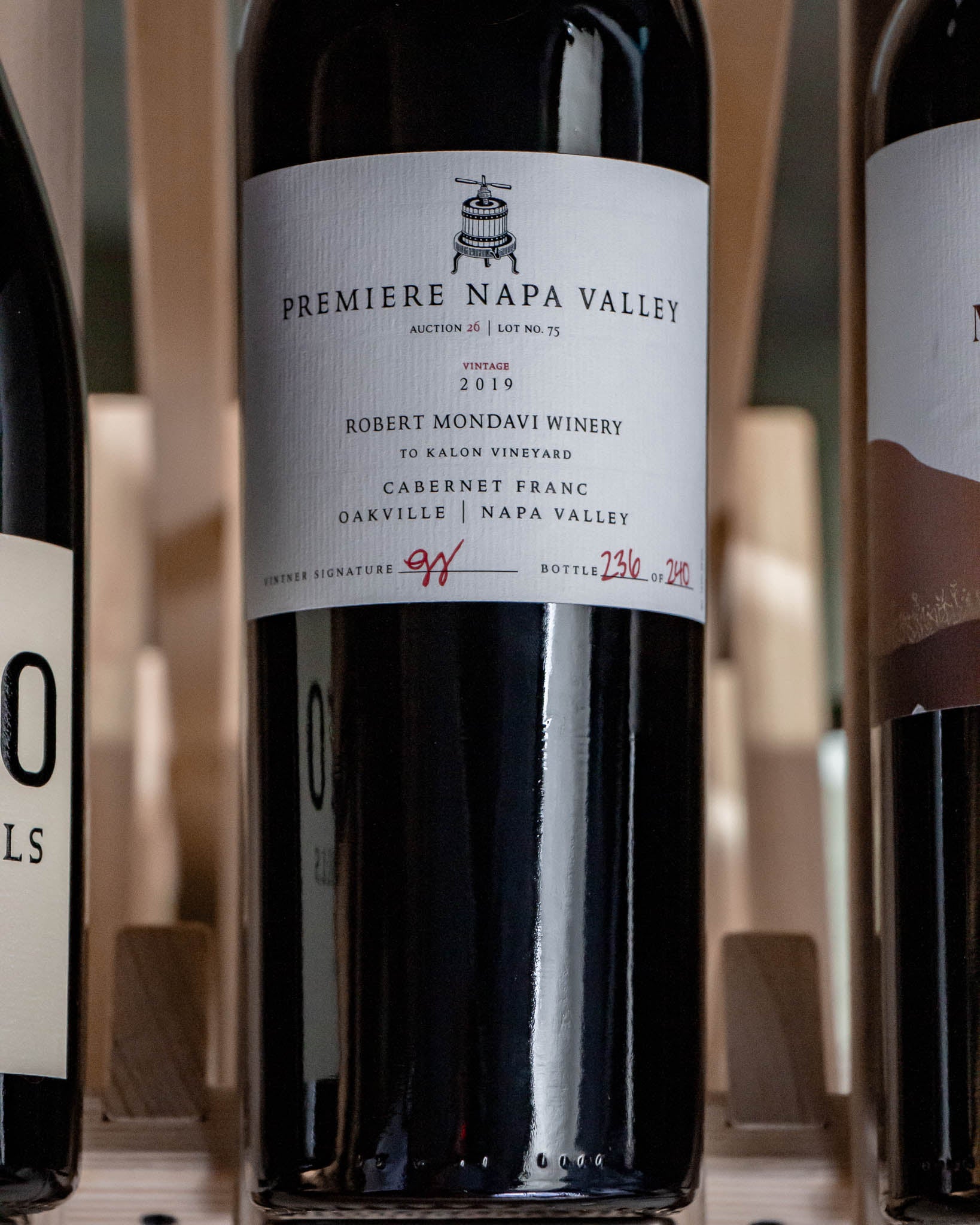 Robert Mondavi Cabernet Franc Premiere Napa Valley To Kalon Oakville Napa Valley 2019