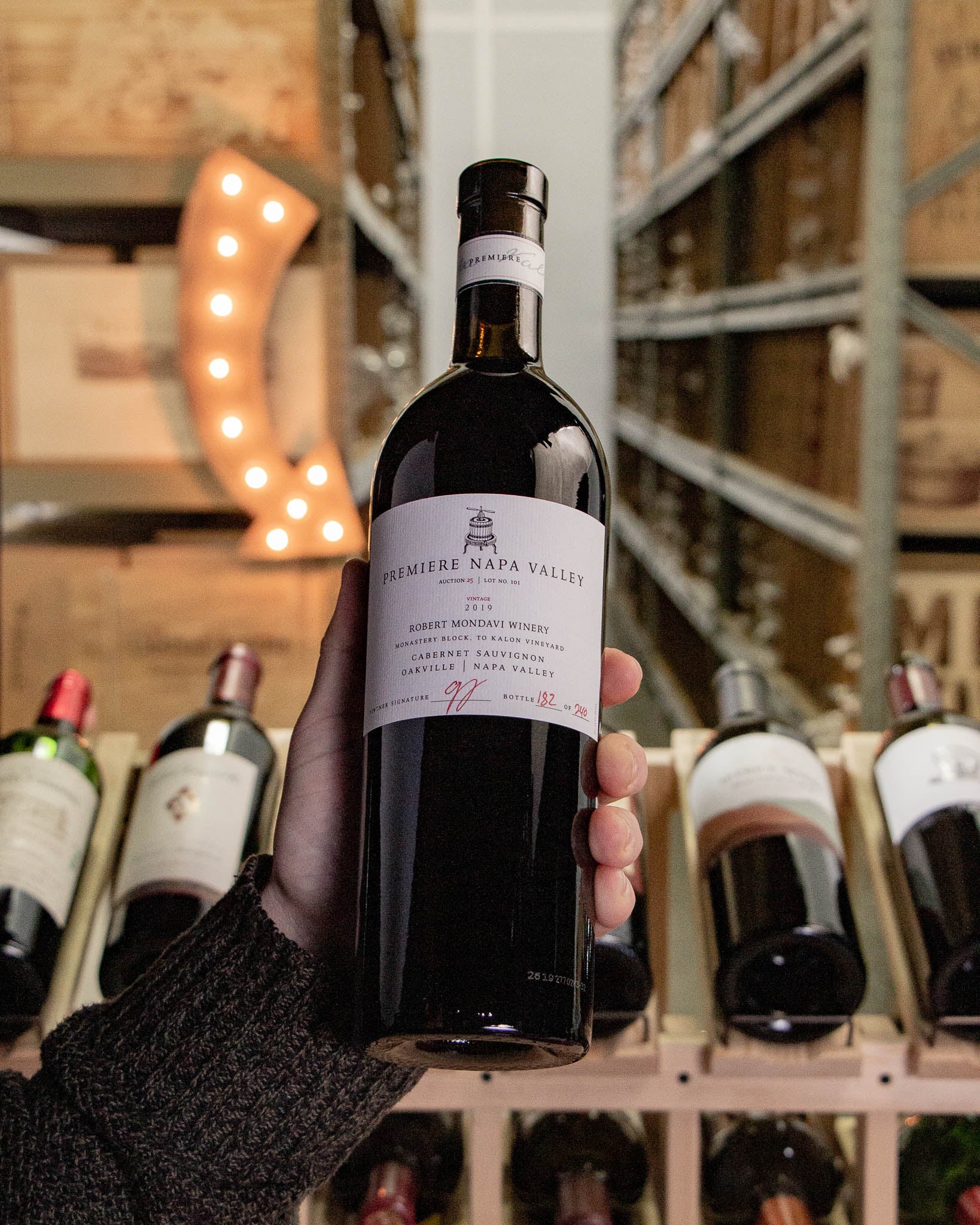 Robert Mondavi Cabernet Sauvignon Premiere Napa Valley To Kalon Monastery Block Oakville Napa Valley 2019