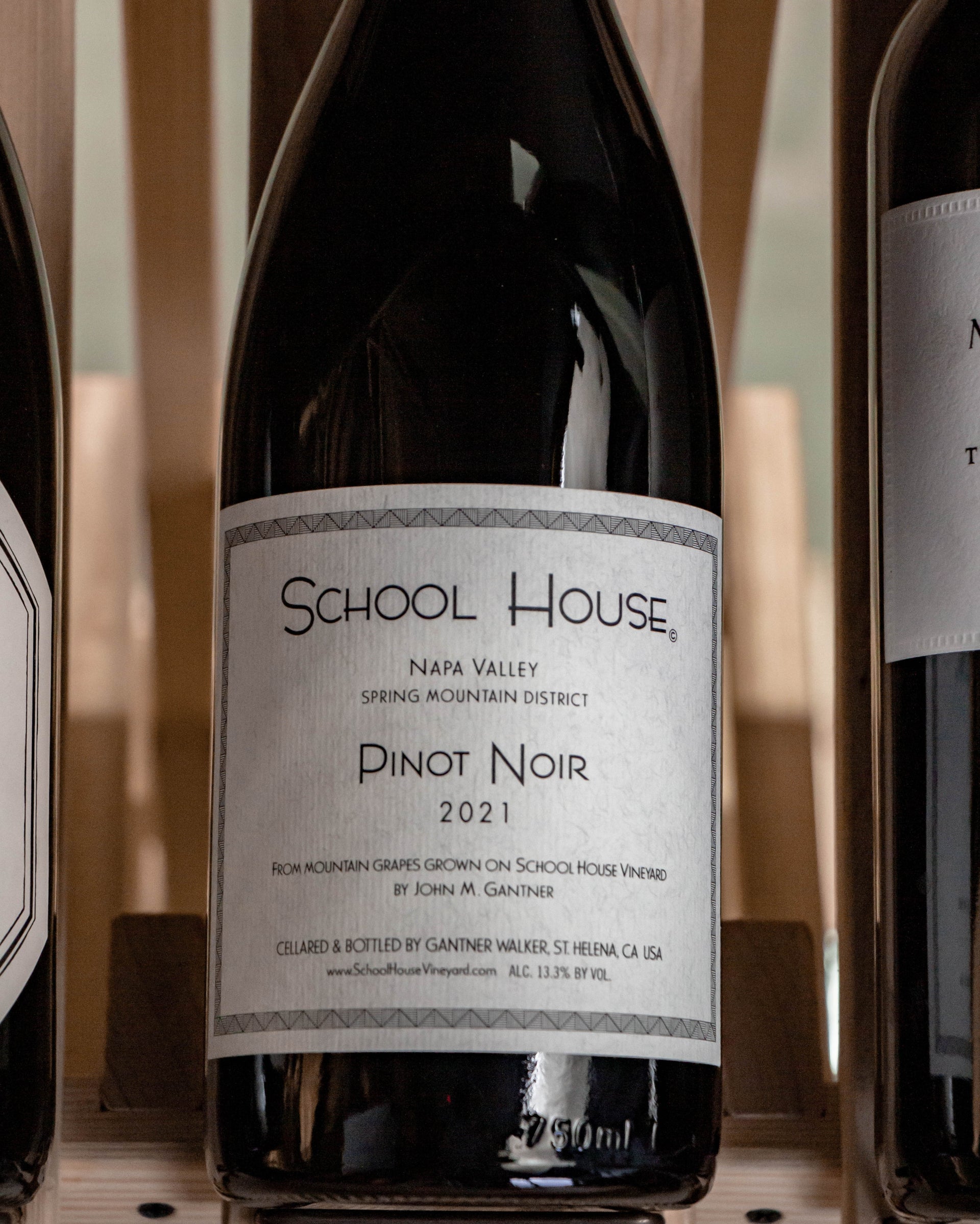 School House Vineyard Pinot Noir Spring Mountain District Napa Valley 2021