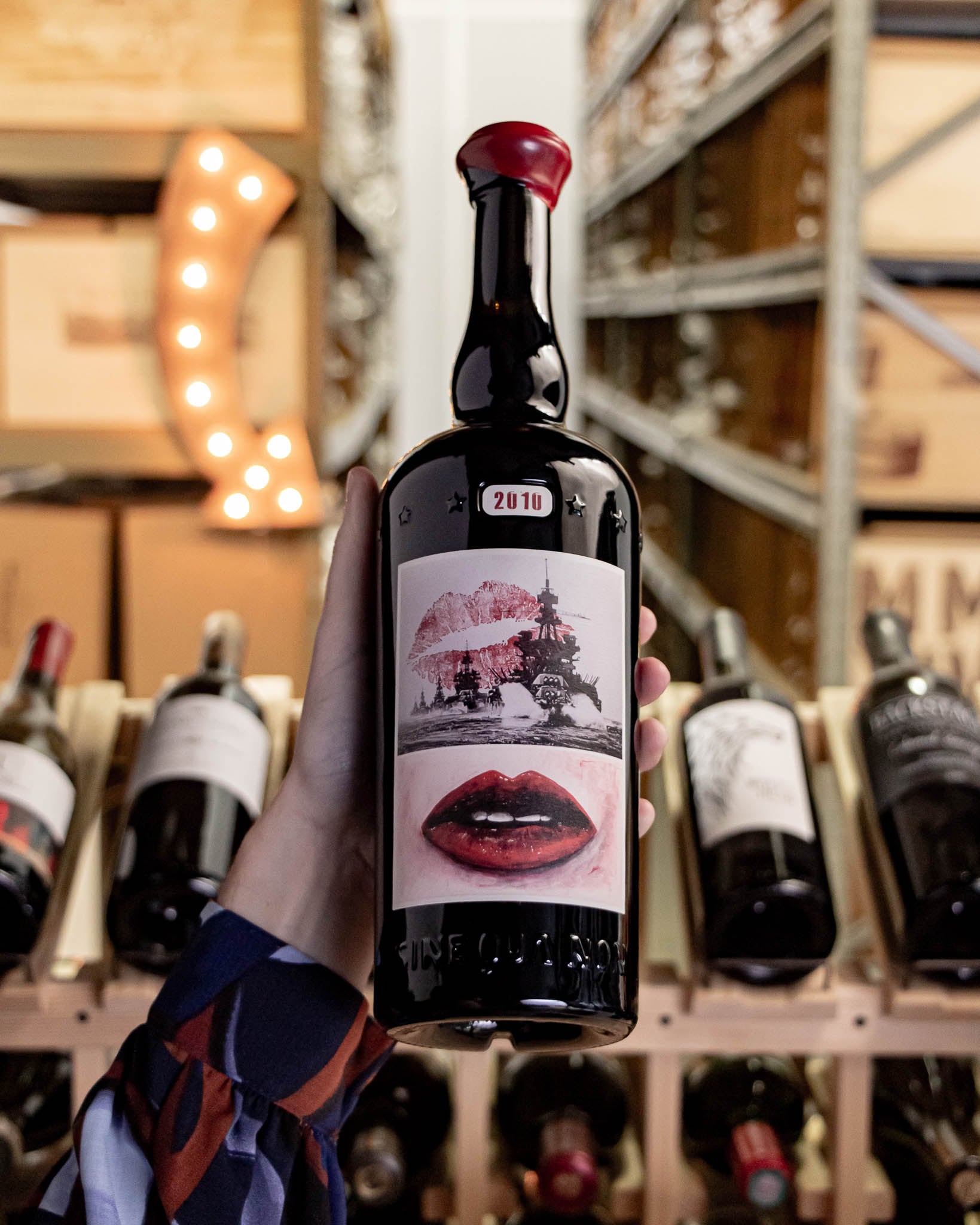 Sine Qua Non Syrah Stockholm Syndrome Eleven Confessions Vineyard Sta. Rita Hills 2010