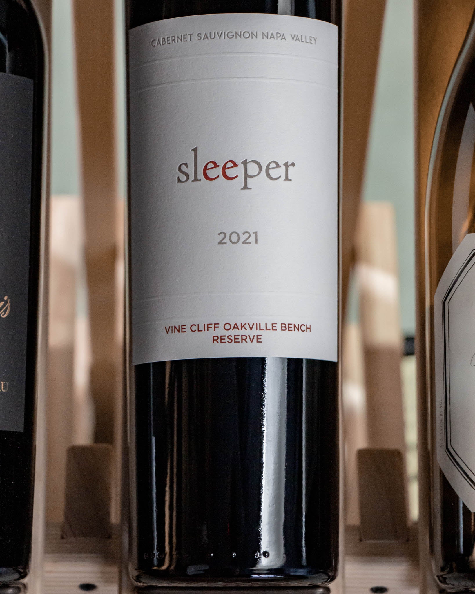Sleeper Cabernet Sauvignon Vine Cliff Oakville Bench Reserve Napa Valley 2021