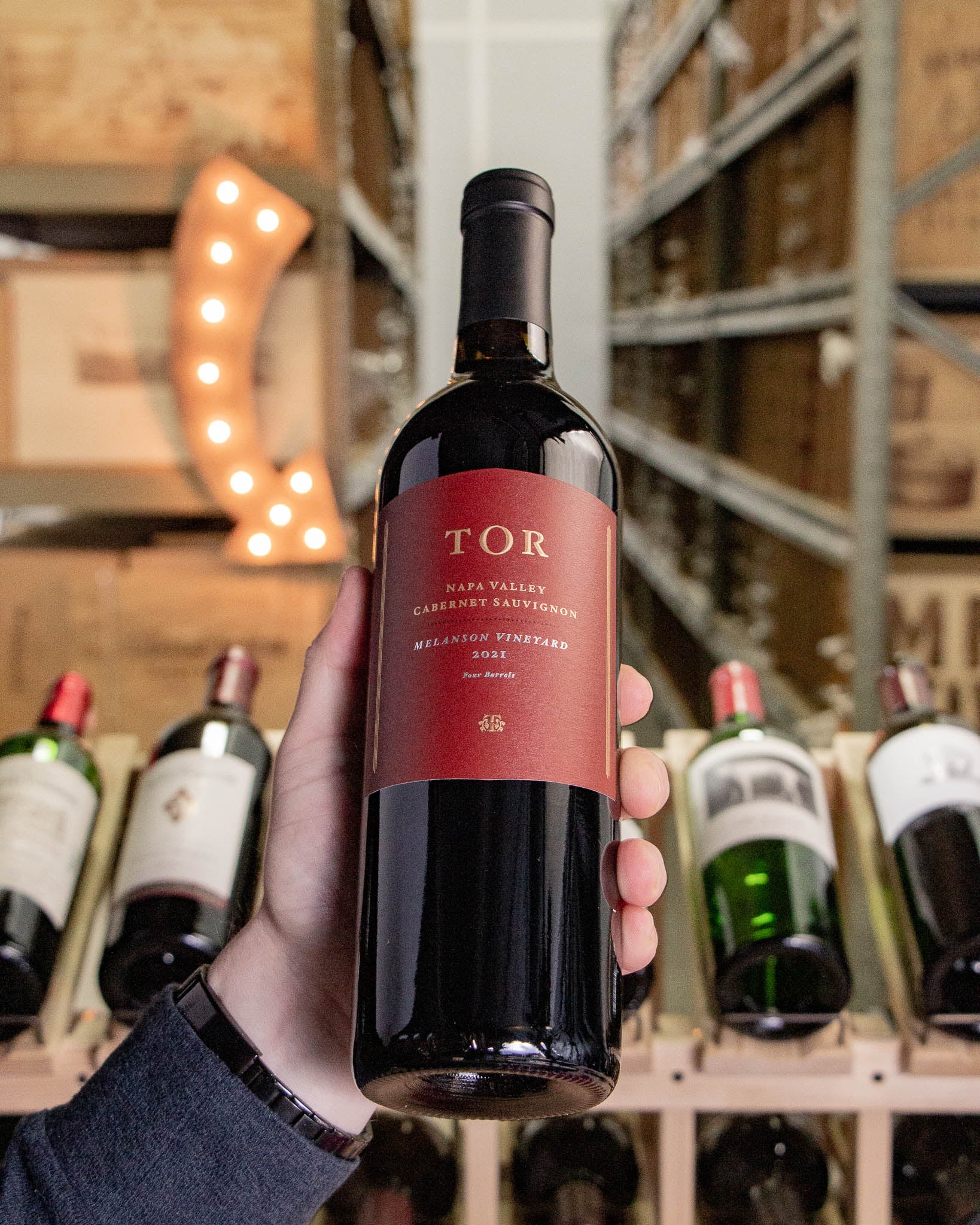 TOR Wines Cabernet Sauvignon Melanson Vineyard Pritchard Hill Napa Valley 2021