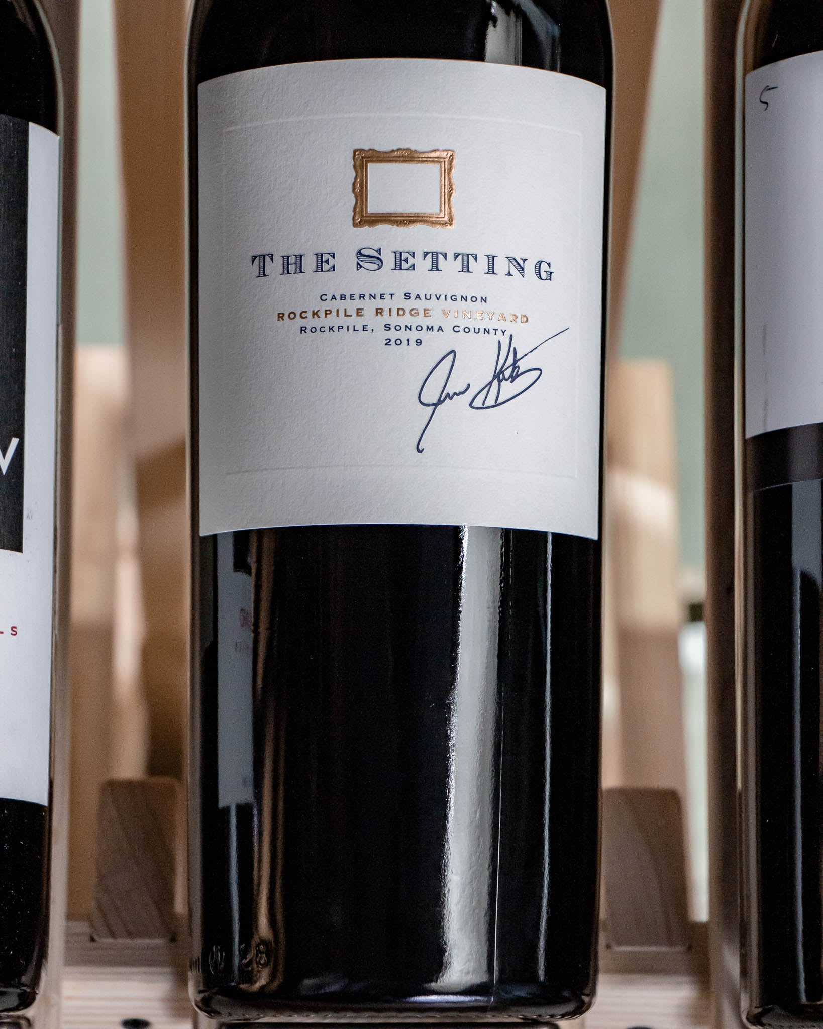The Setting Cabernet Sauvignon Rockpile Ridge Vineyard Rockpile Sonoma County 2019