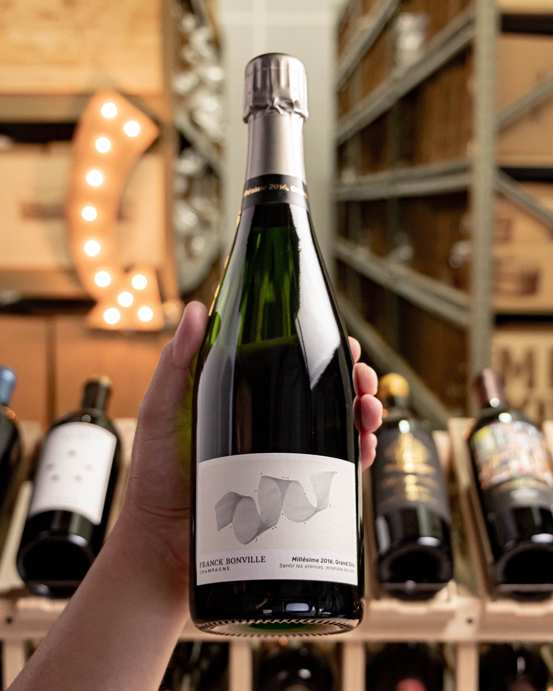 Champagne Franck Bonville Blanc de Blancs Millésimé Brut Grand Cru 2016