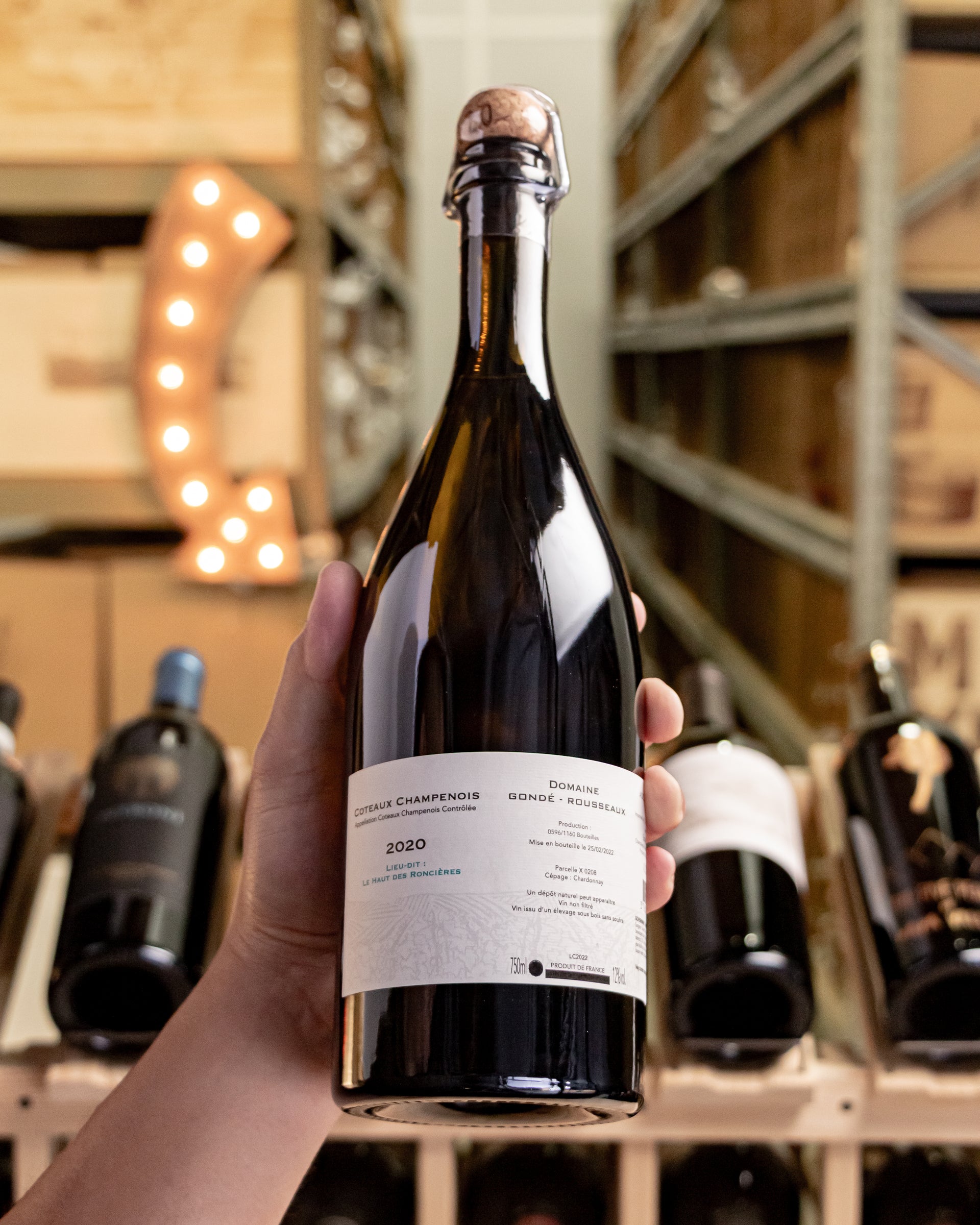 Champagne Gondé-Rousseaux Coteaux Champenois Blanc 2020