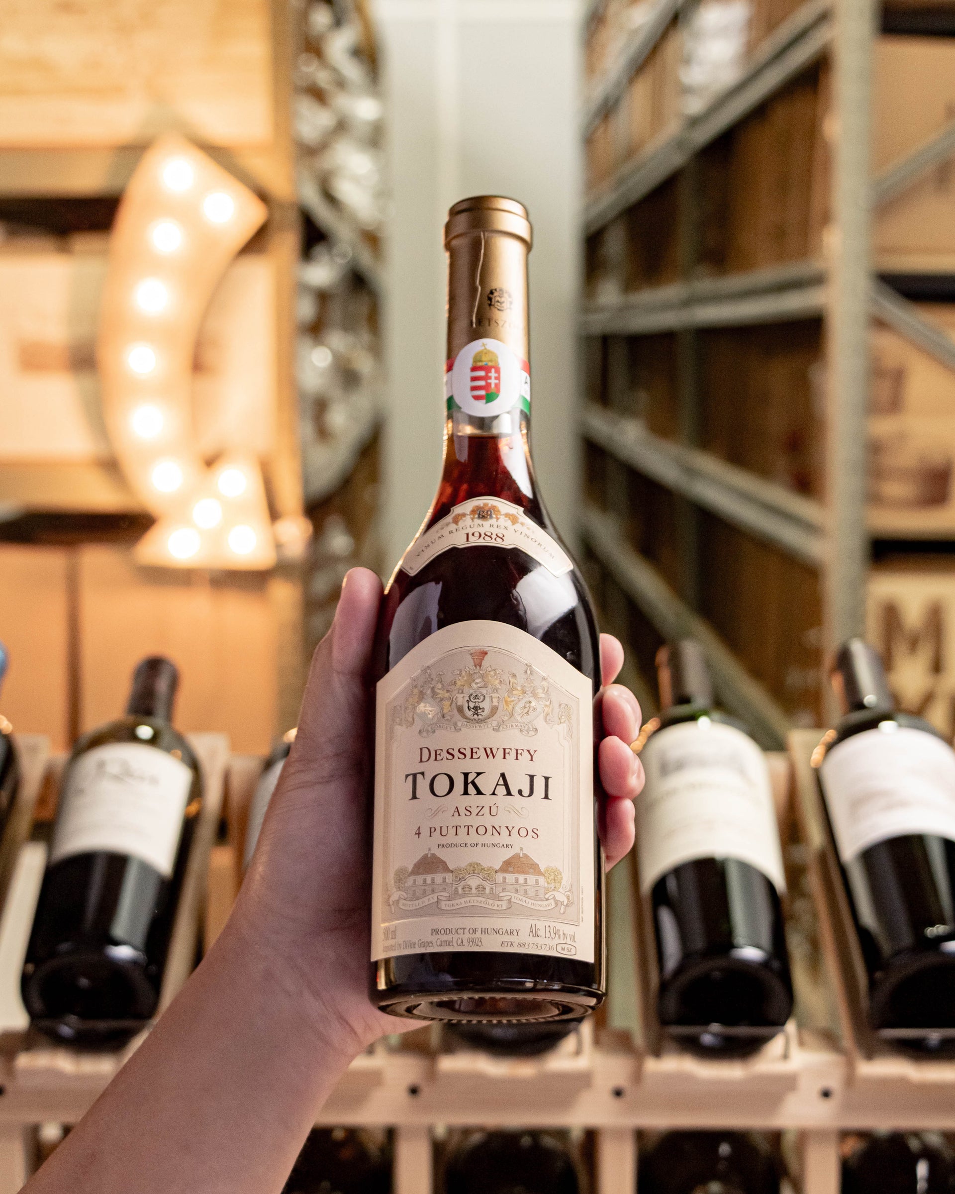Hétszőlő Dessewffy Tokaji Aszu 4 Puttonyos Hungary 1988 (500mL)