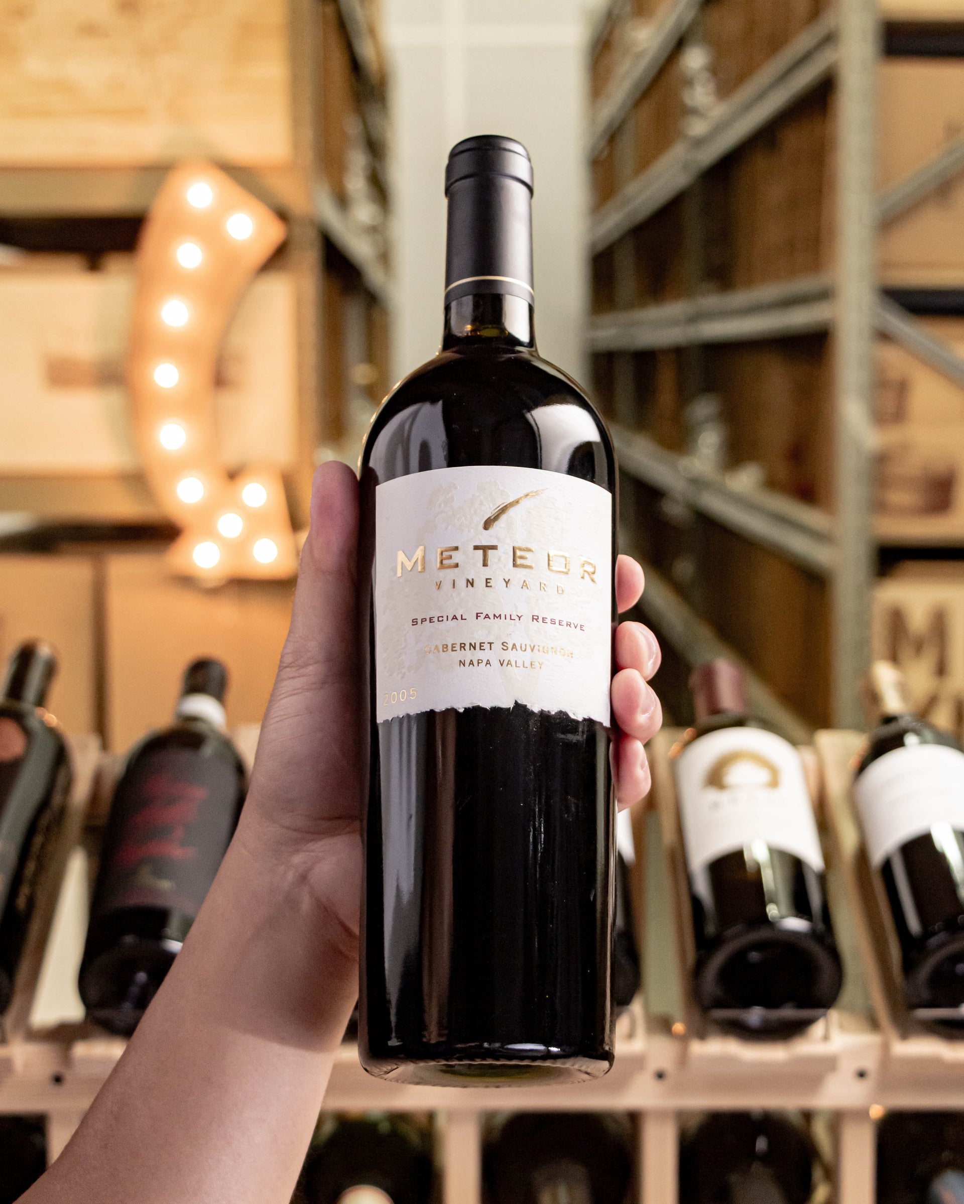 Meteor Vineyard Cabernet Sauvignon Special Family Reserve Napa Valley 2005