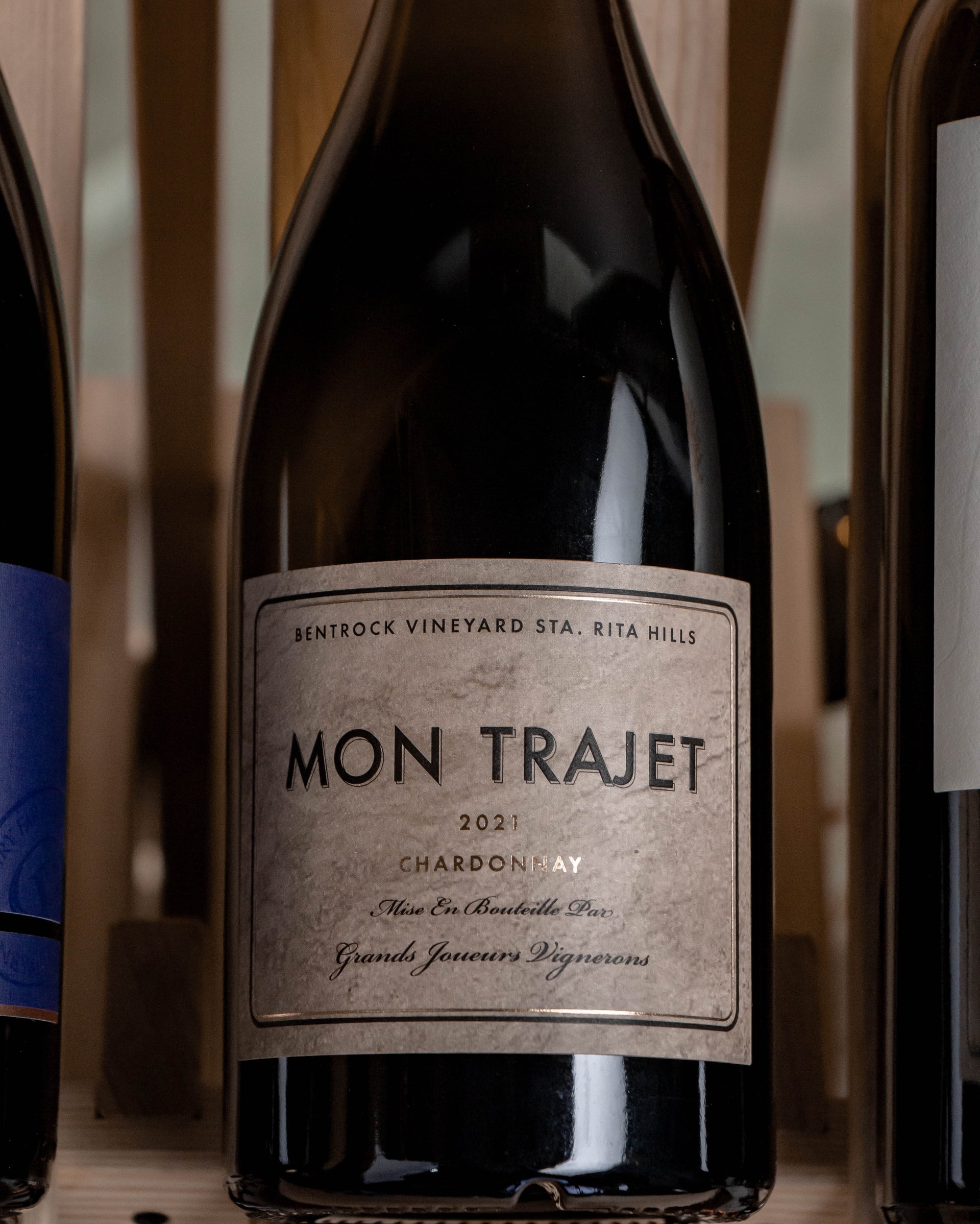 Mon Trajet Chardonnay Bentrock Vineyard Sta Rita Hills 2021