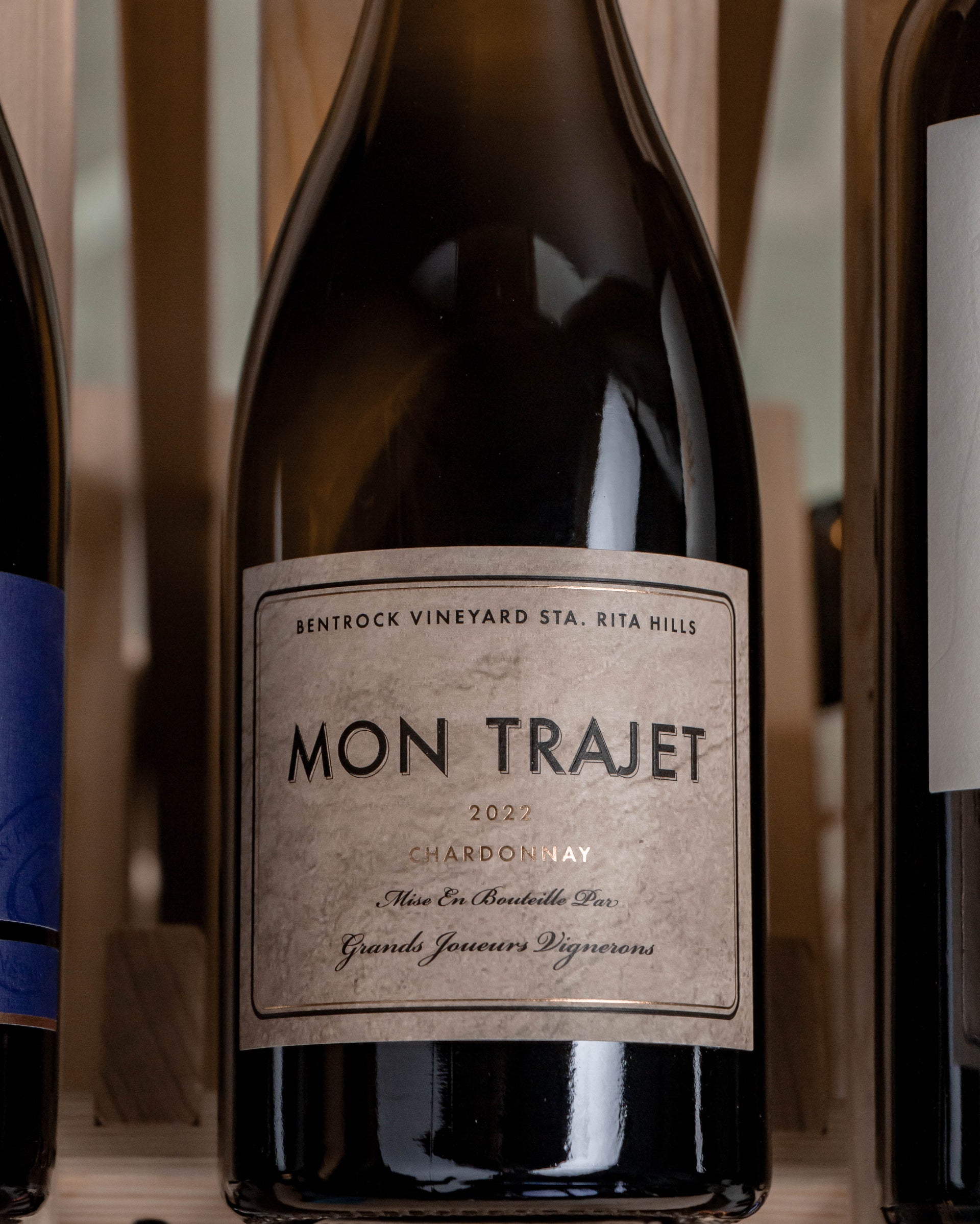 Mon Trajet Chardonnay Bentrock Vineyard Sta Rita Hills 2022