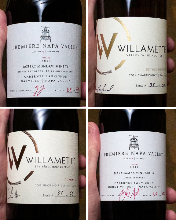 Wine Auction Exclusives!