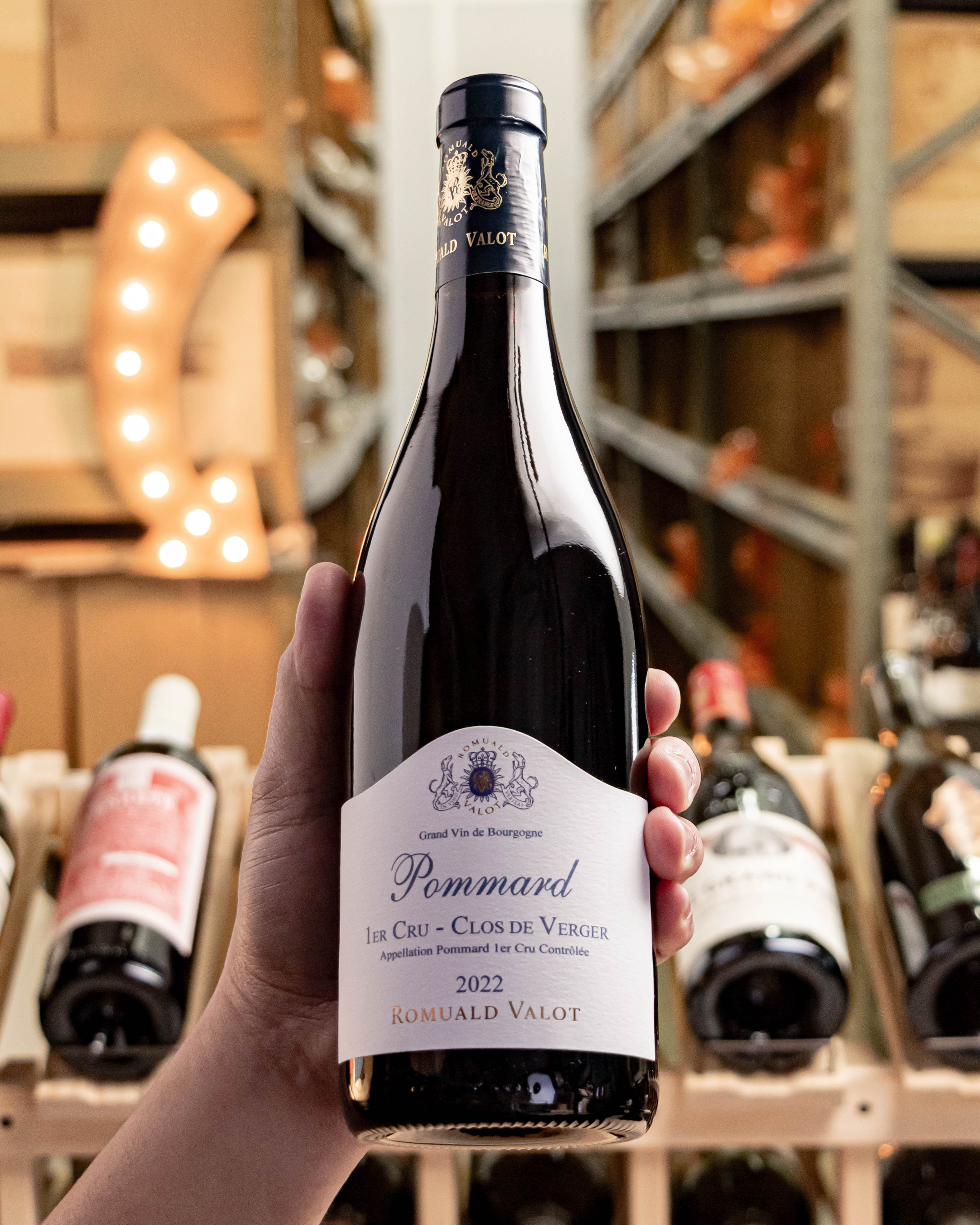 Romuald Valot Pommard Clos de Verger Premier Cru 2022 – First