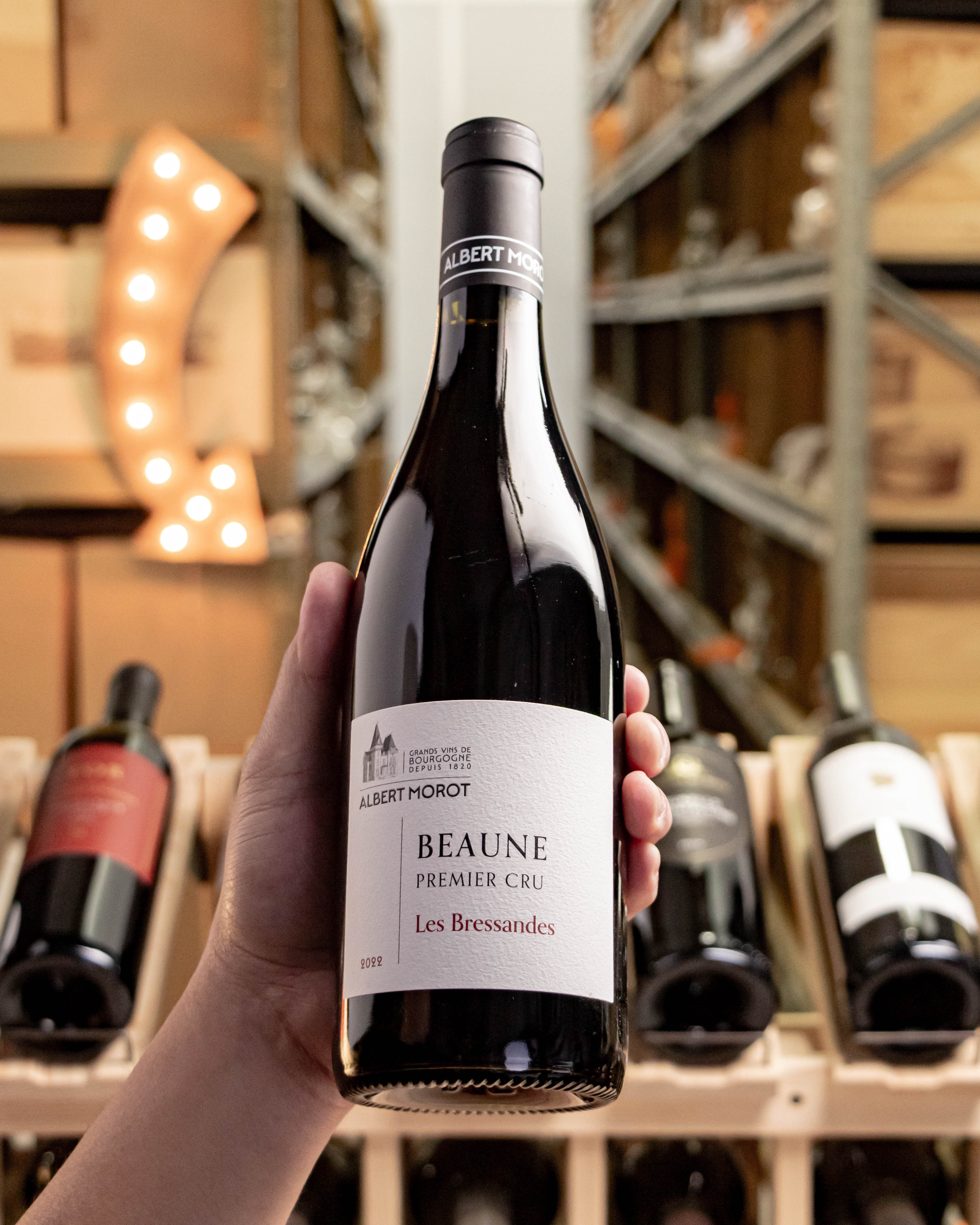 Albert Morot Beaune Bressandes Premier Cru 2022 – First Bottle Wines