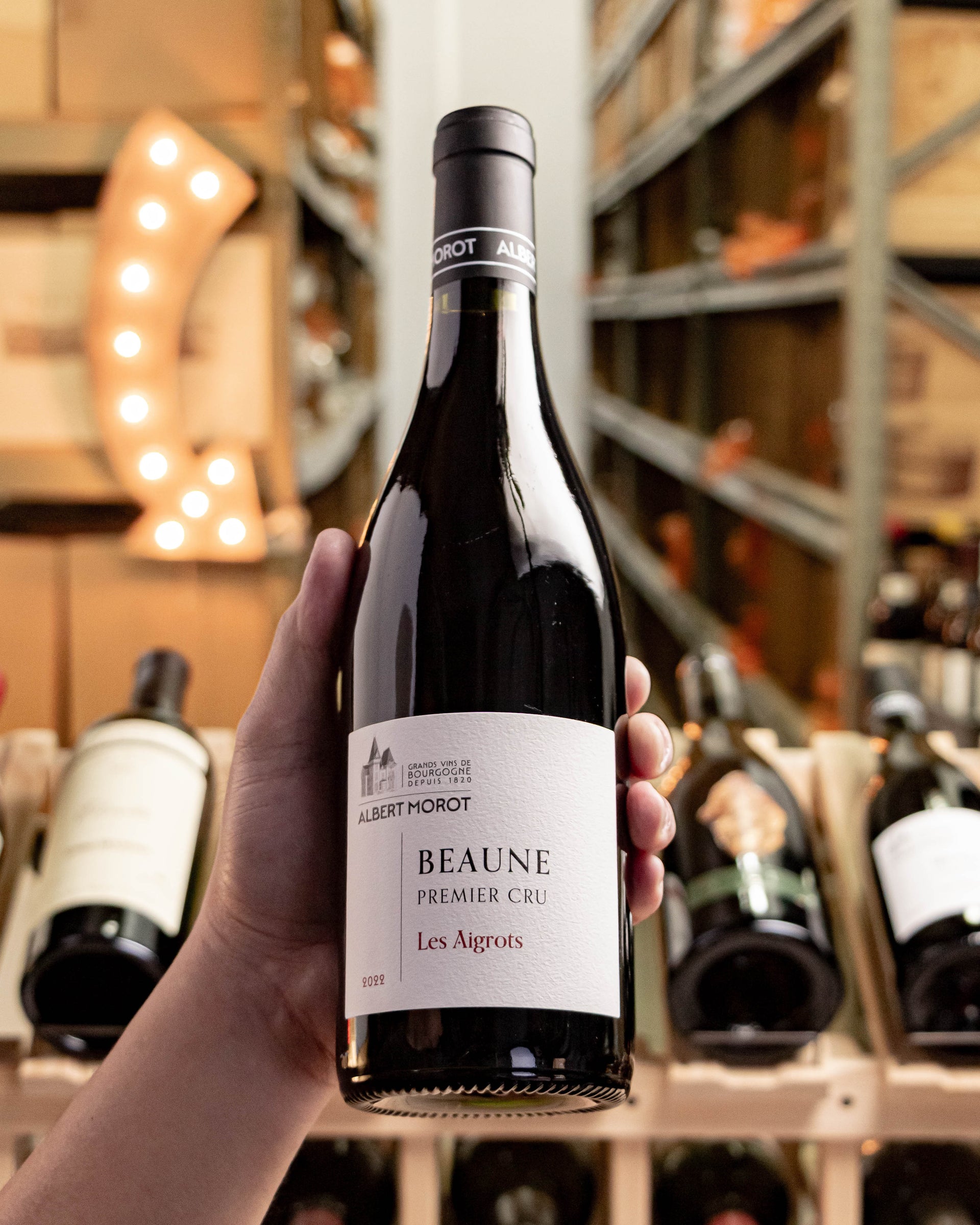 Albert Morot Beaune Rouge Les Aigrots Premier Cru 2022