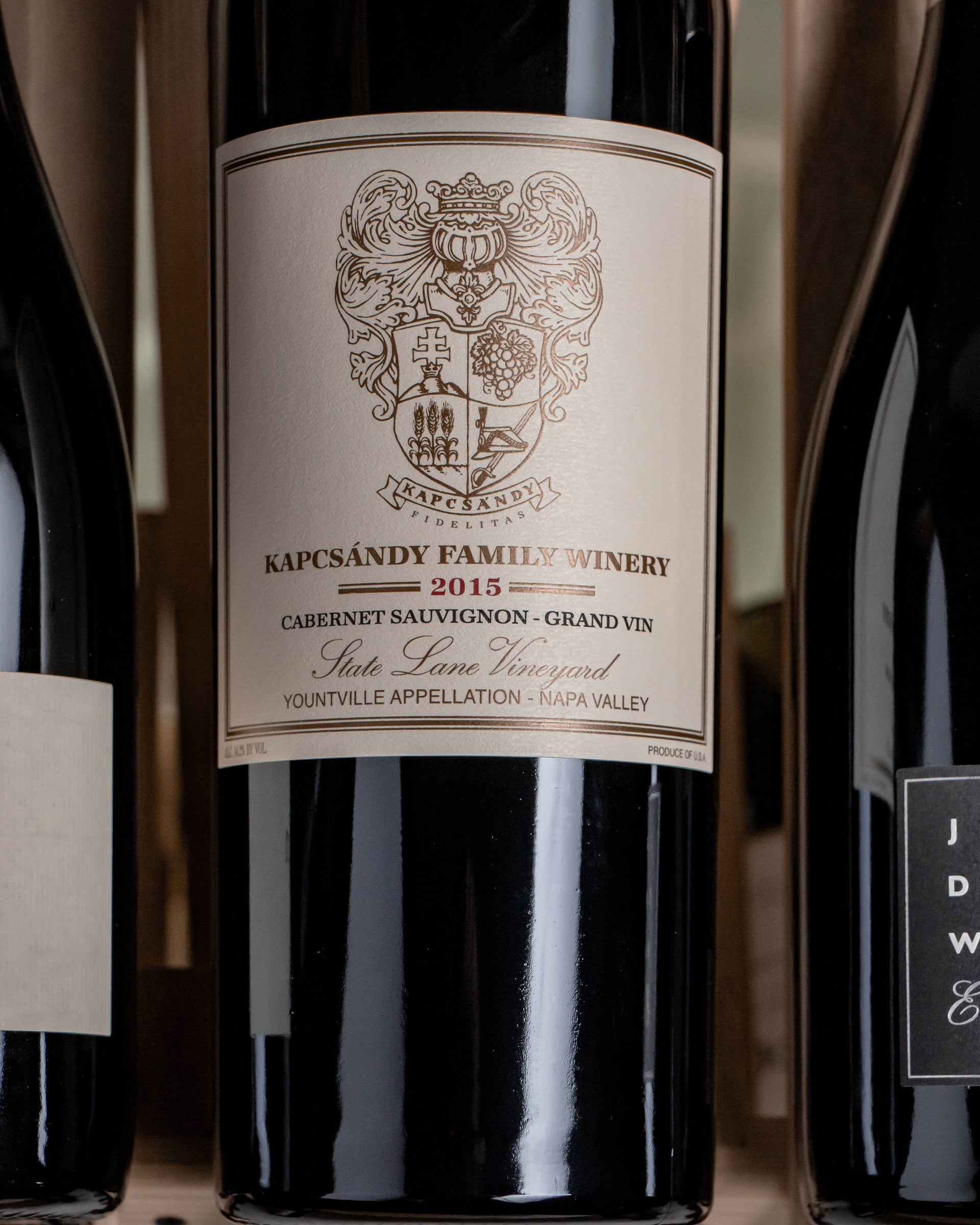 Kapcsándy Cabernet Sauvignon Grand Vin State Lane Vineyard Yountville Napa Valley 2015 (Magnum 1.5L)